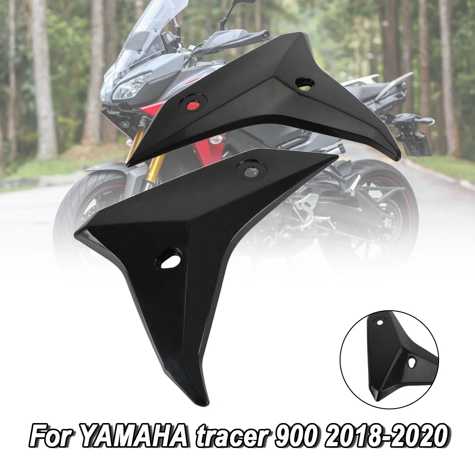 Moldeo por inyección de carenado de carrocería Yamaha Tracer 900/GT 2018-2020 sin pintar