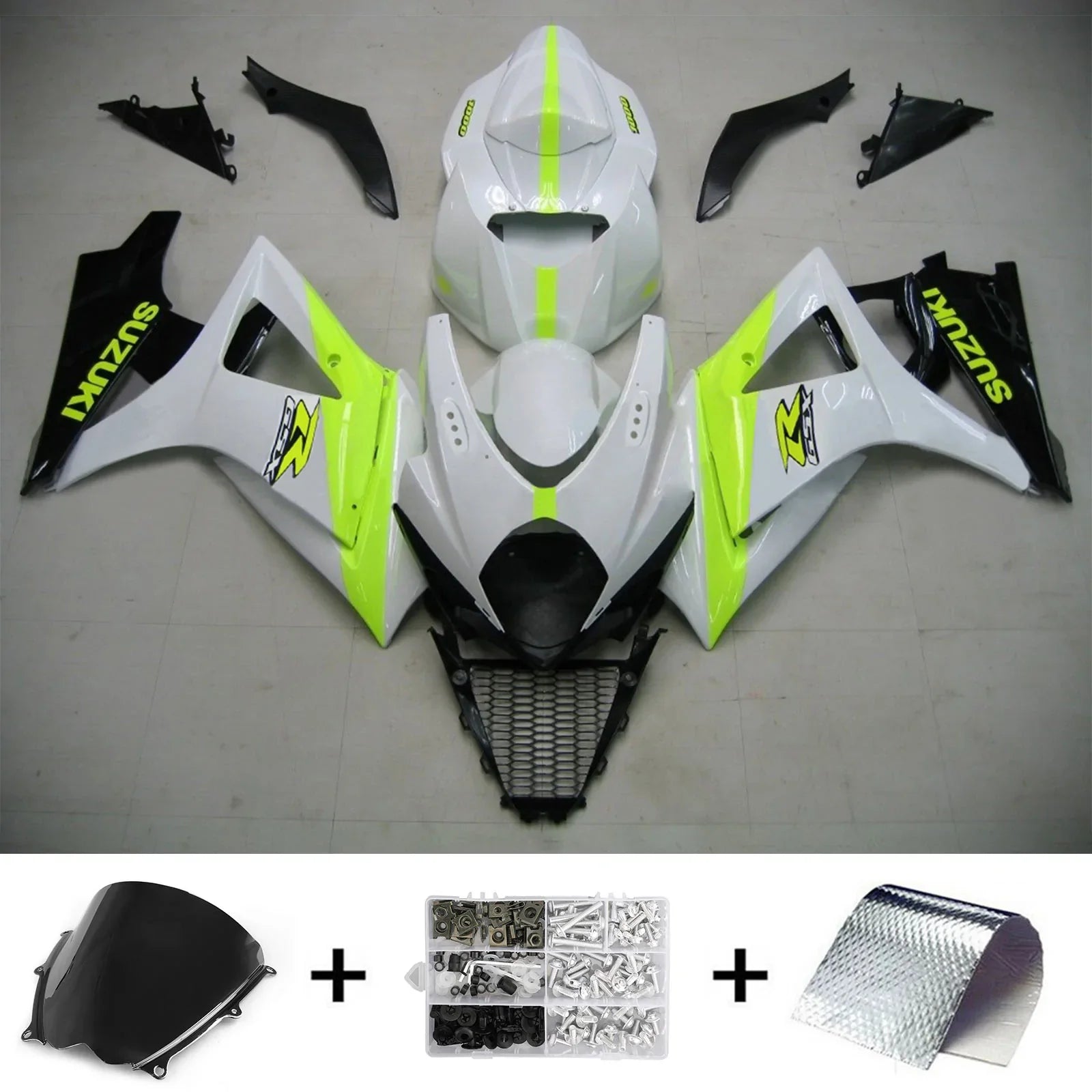 Kit de carénage Amotopart Suzuki GSXR1000 2007-2008