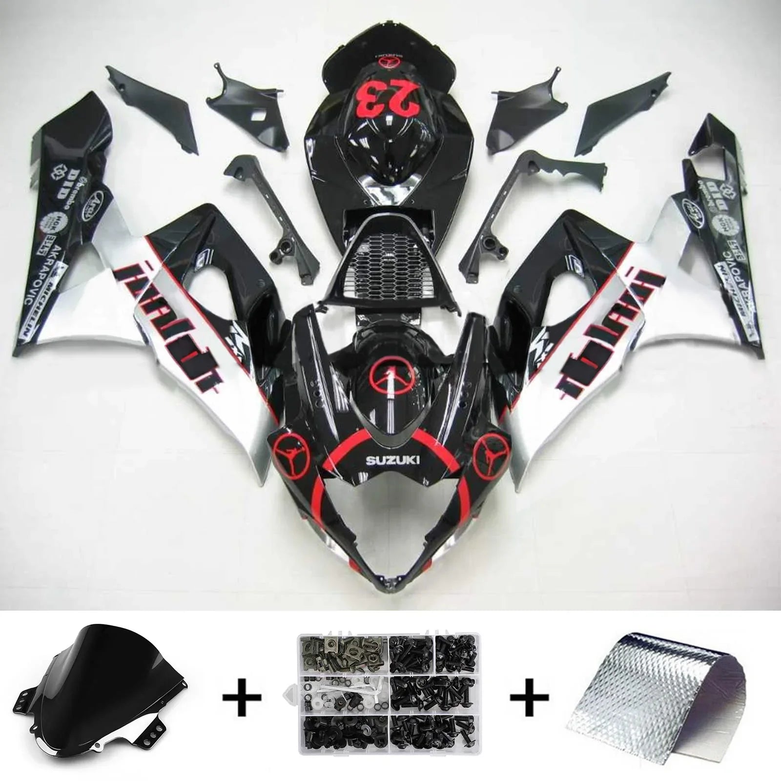 Kit de carénage Amotopart Suzuki GSXR1000 2005-2006