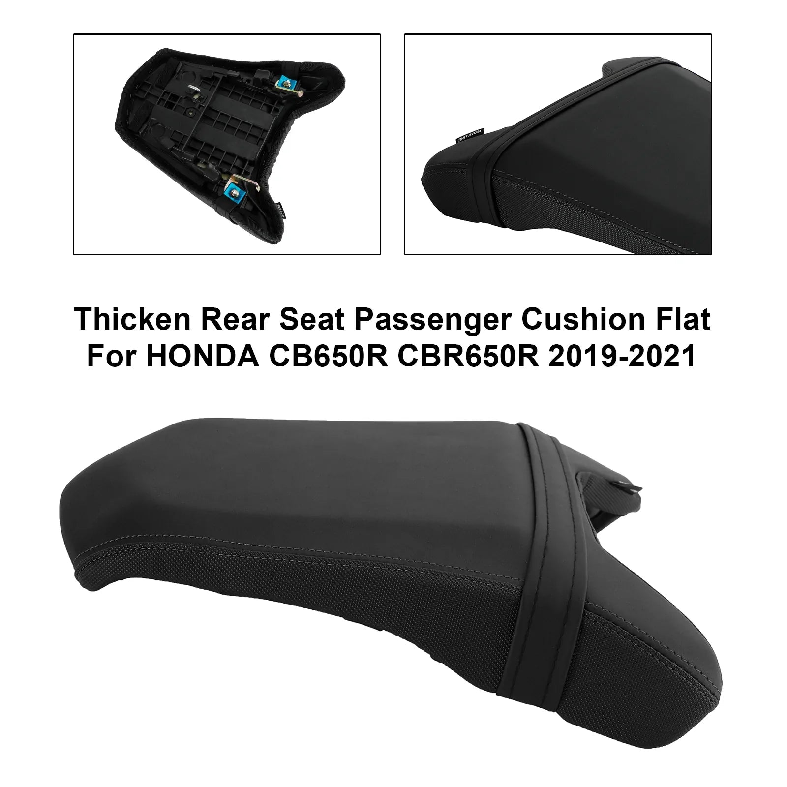 Épaissir Le Coussin Siège Arrière Passager Pour HONDA CB650R CBR650R 2019-2021