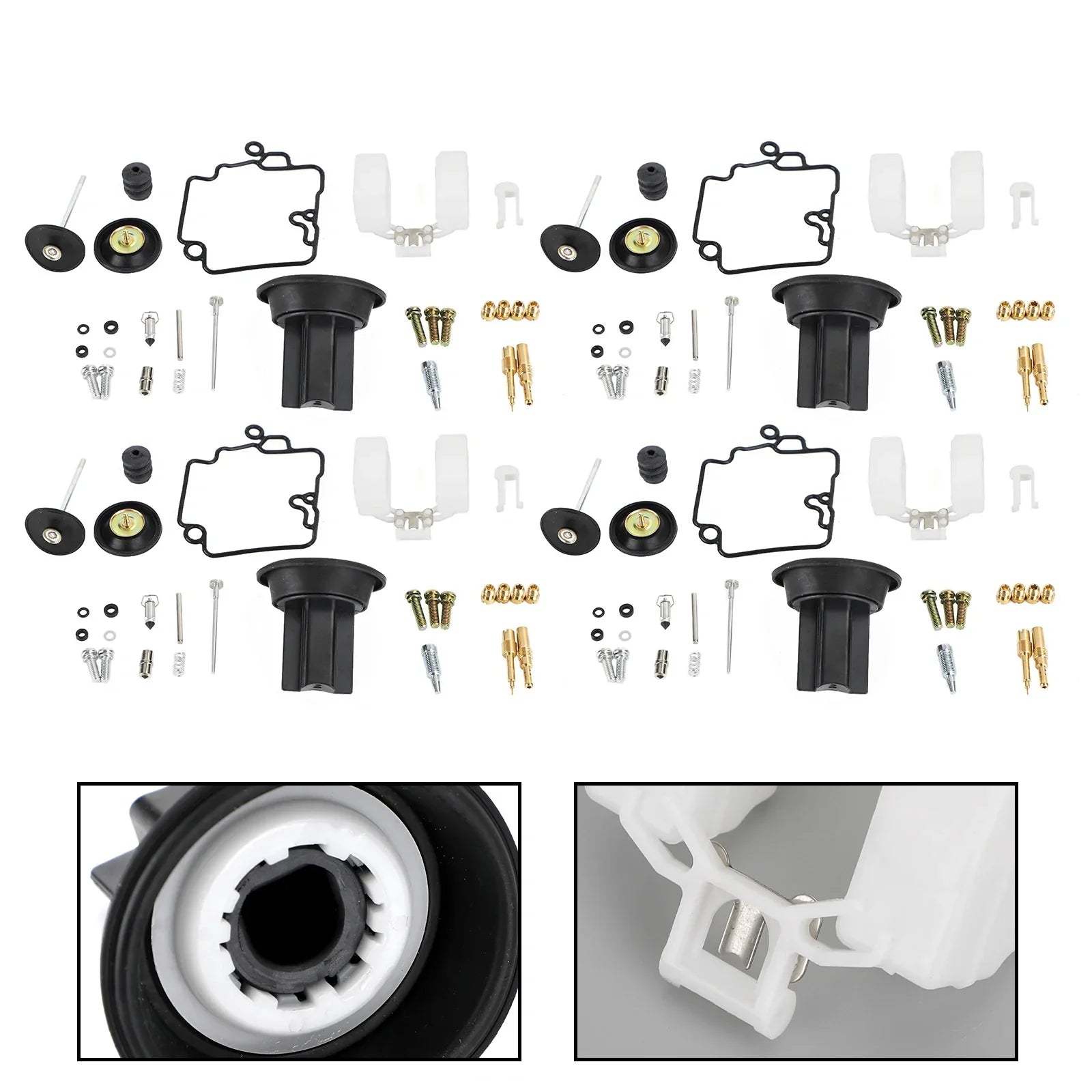 KT CVK24 Kit de reparación de carburador Scooter Racing 4X Bomba de acelerador