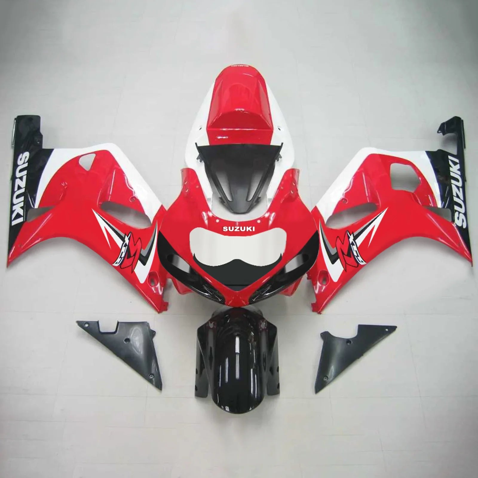 Amotopart Suzuki GSXR750 2001-2003 Kit Carenado Plastico ABS Carroceria