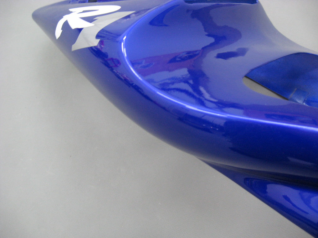 Kit de carenado de plástico de inyección ABS Amotopart para Yamaha YZF R1 2000-2001 azul genérico