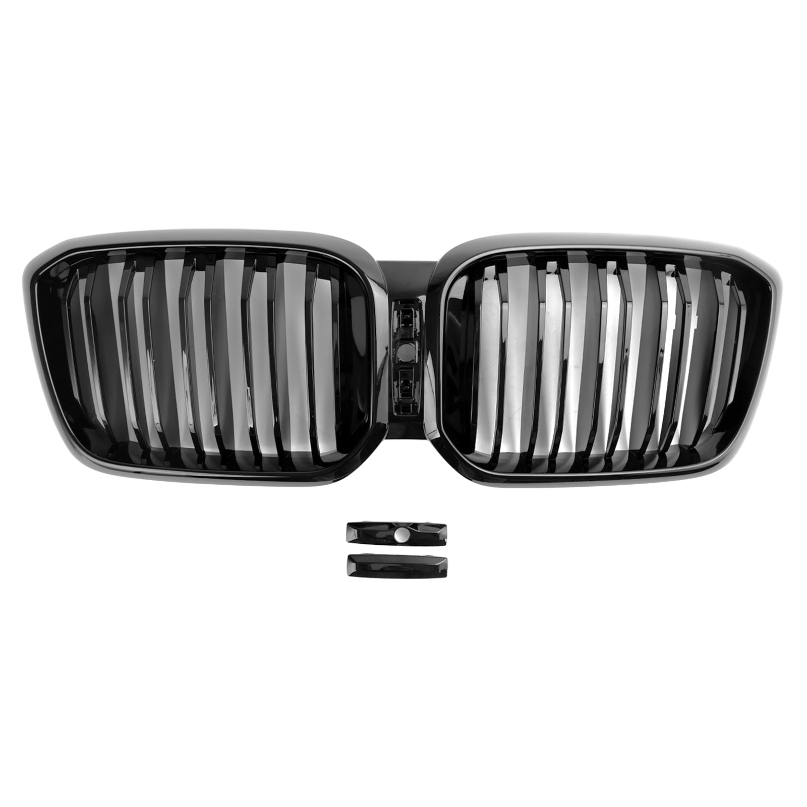 BMW X3 X4 G01 G02 2022 2023 Grille de calandre avant noire brillante