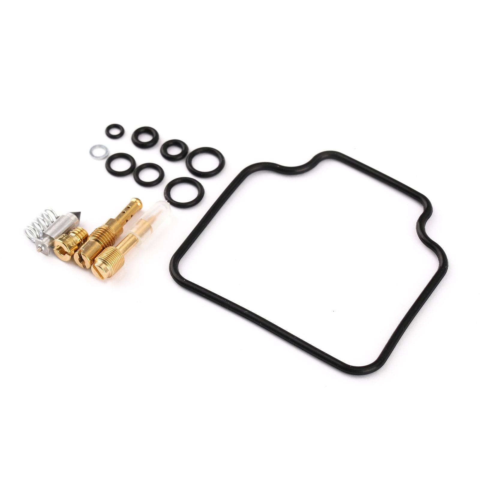 Kit de réparation de reconstruction de carburateur 4 pièces et flotteur pour Honda 83-85 CB650SC Nighthawk générique