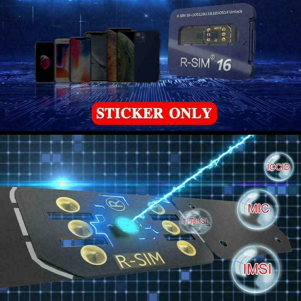 R-SIM 16 Nano Desbloquear tarjeta RSIM para iPhone 13 12 mini 12 Pro XS MAX 8 IOS 15