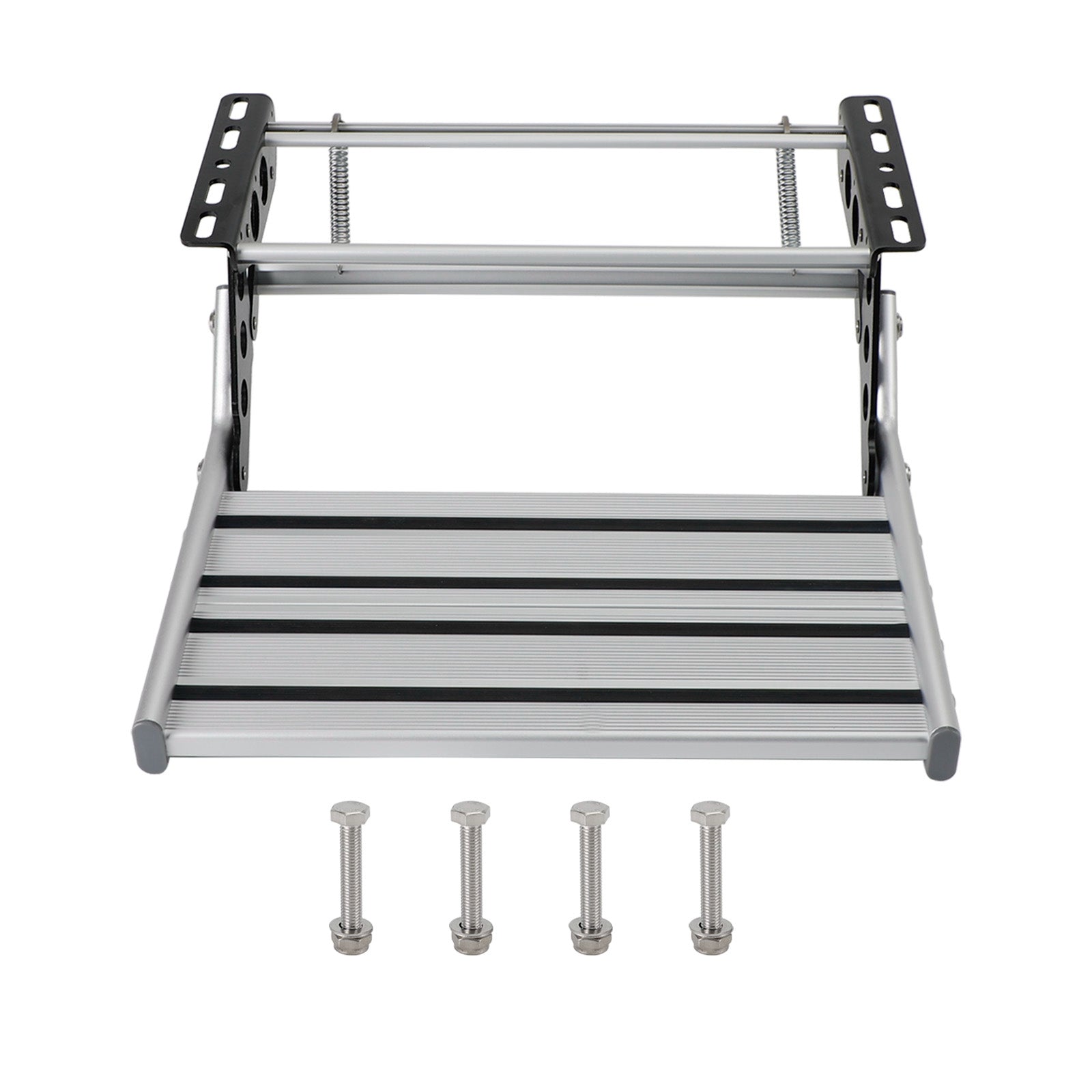 Neumático manual de aluminio Desplegable Escalón plegable Autocaravana RV Campervan Caravan