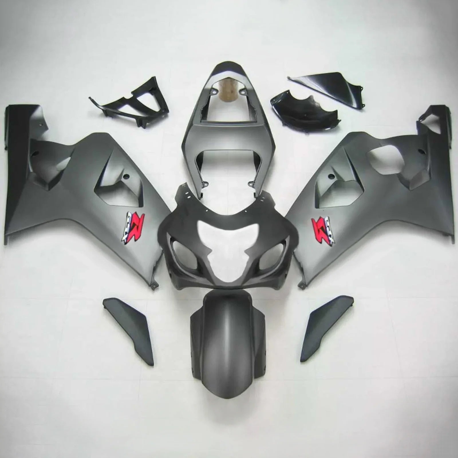 Amotopart Suzuki GSXR 600/750 2004-2005 Kit Carénage Carrosserie Plastique ABS