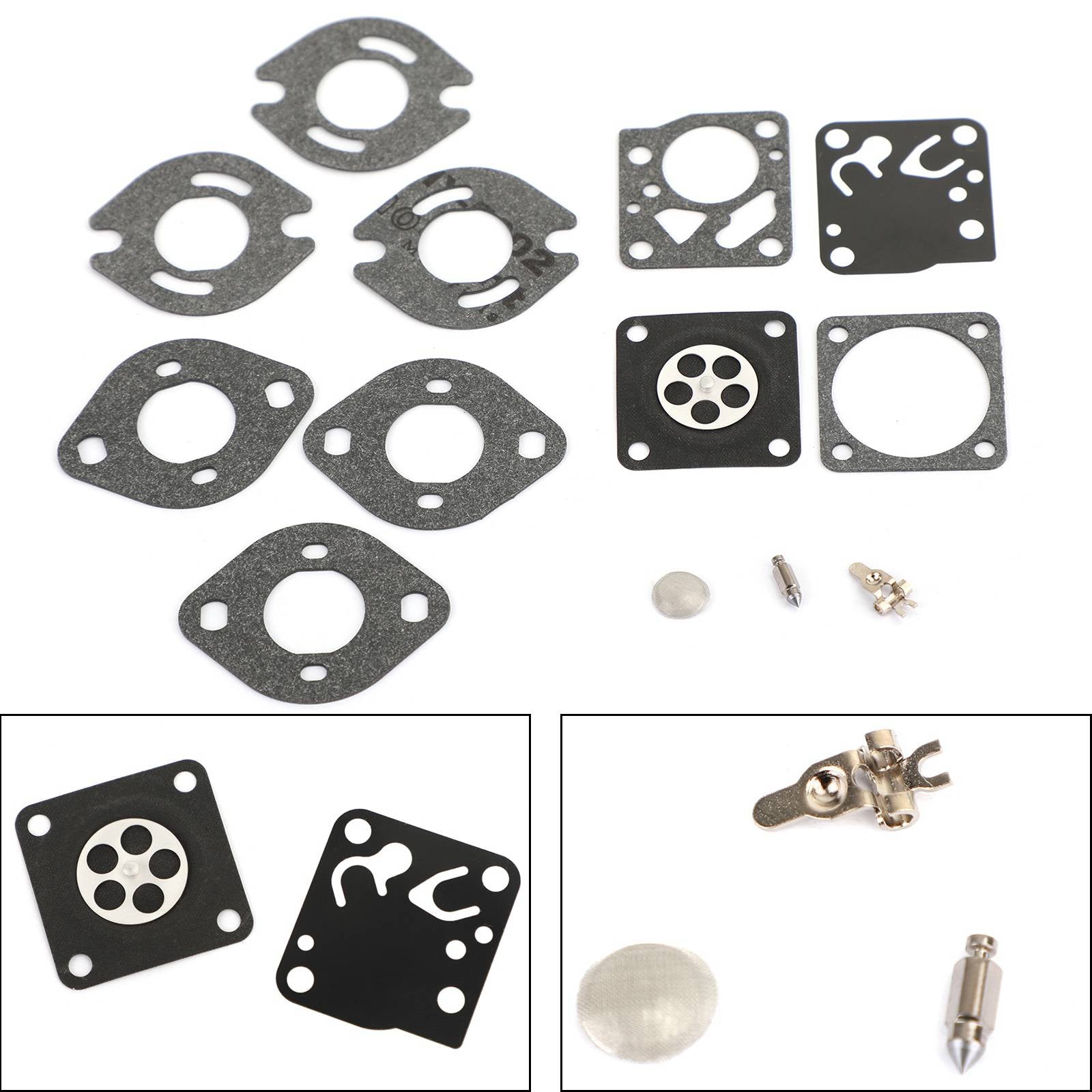 KIT DE REPARACIÓN DE CARBURADOR para TECUMSEH TC200 TC300 640230 640231 640347 Genérico RK-18HU