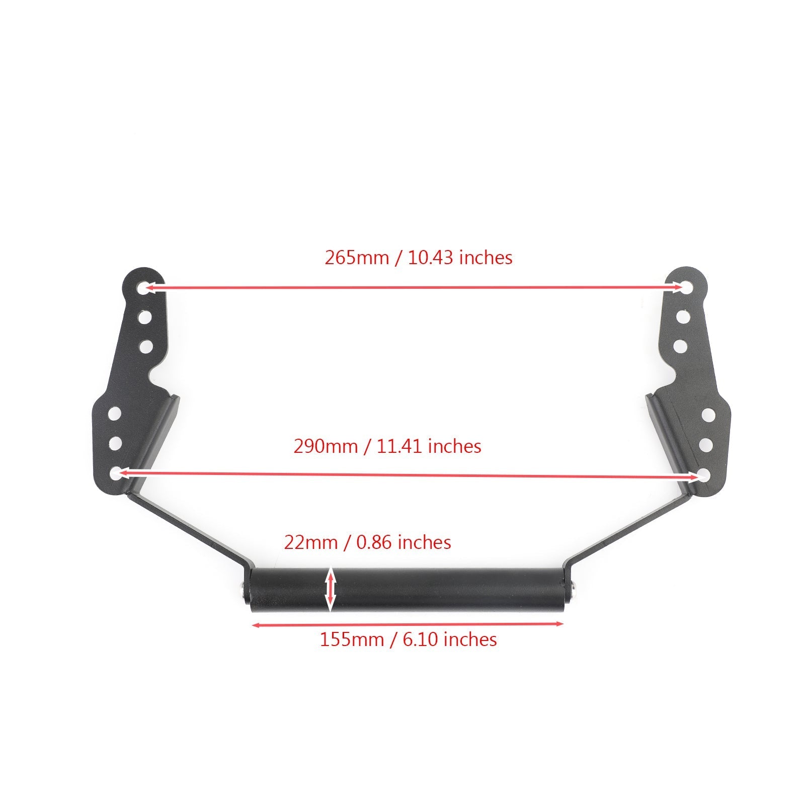 Support de support GPS pour Smartphone compatible avec Suzuki DL1000 V-Strom/XT 2017-2019