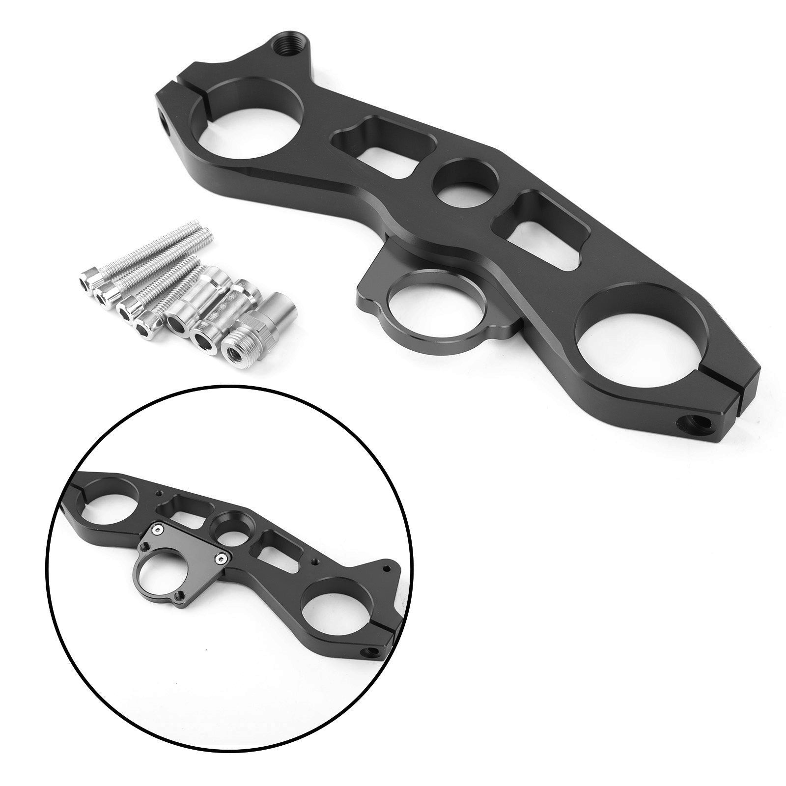 Bajada de la Triple Arbol Delantera Superior para Kawasaki Ninja ZX6R 09-12 Generic