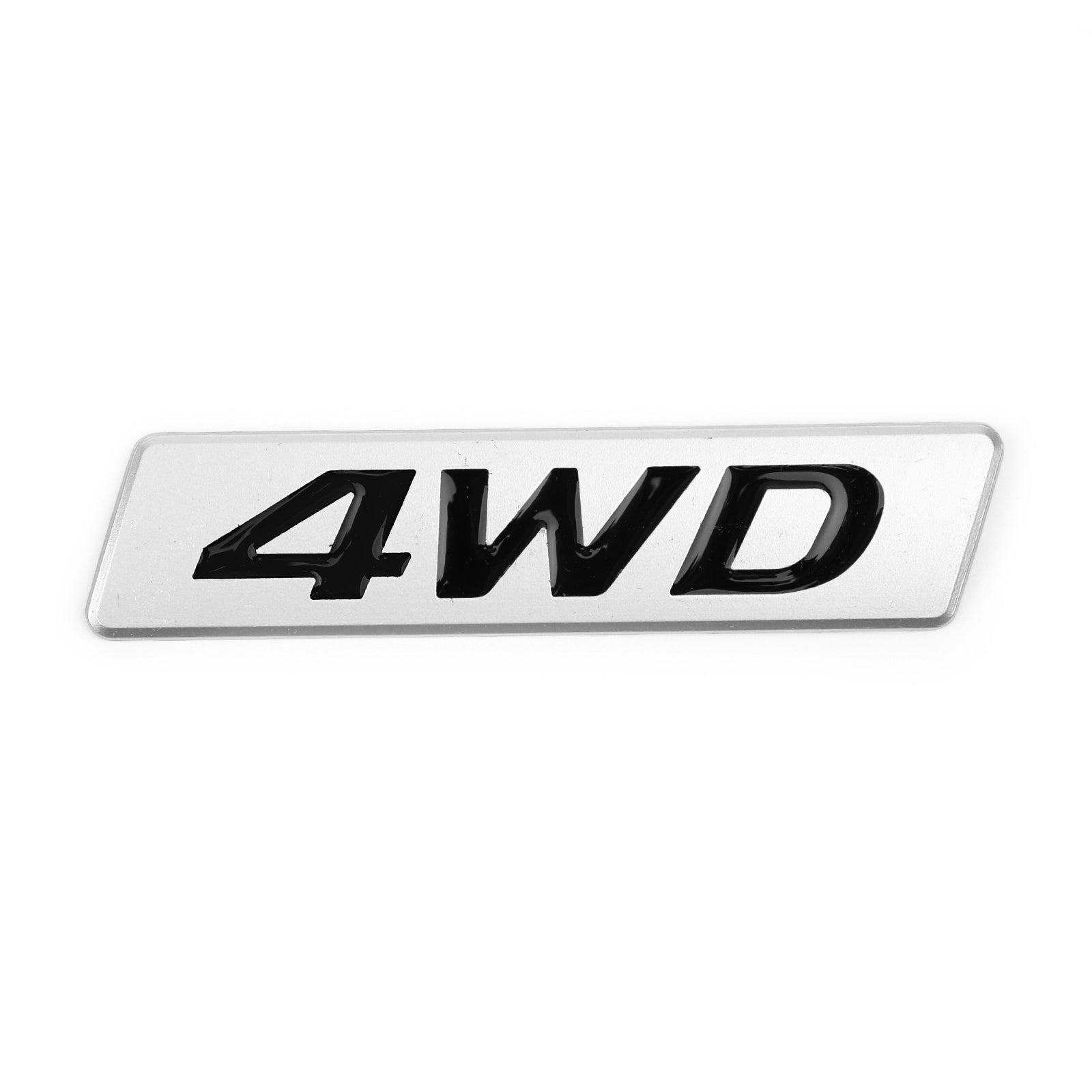 Nuevo Metal 4WD Emblem Car Fender Trunk Tailgate Badge Calcomanías Etiqueta 4WD 4X4 SUV Genérico