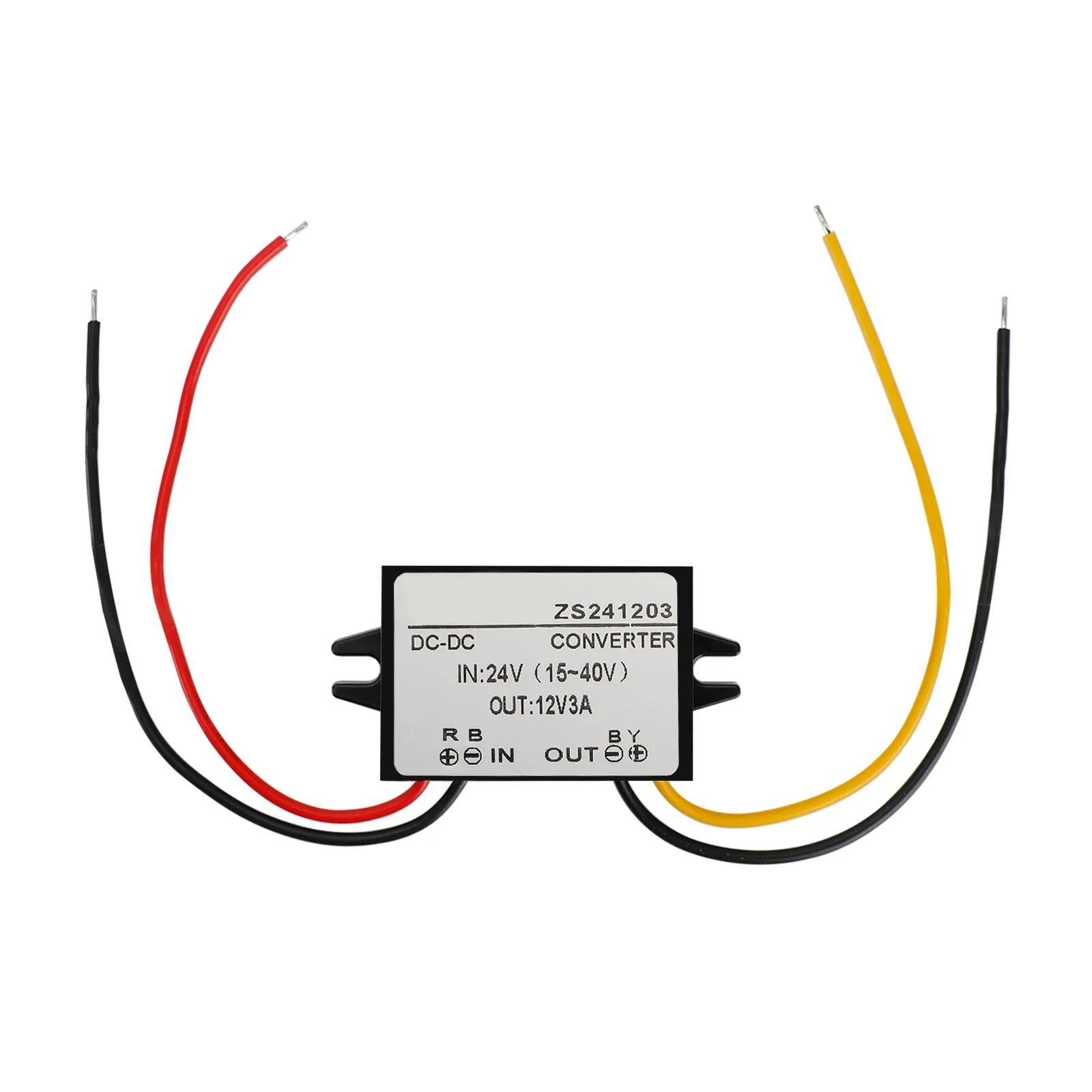 Convertisseur DC-DC étanche 24V abaisseur au module d'alimentation de voiture 12V