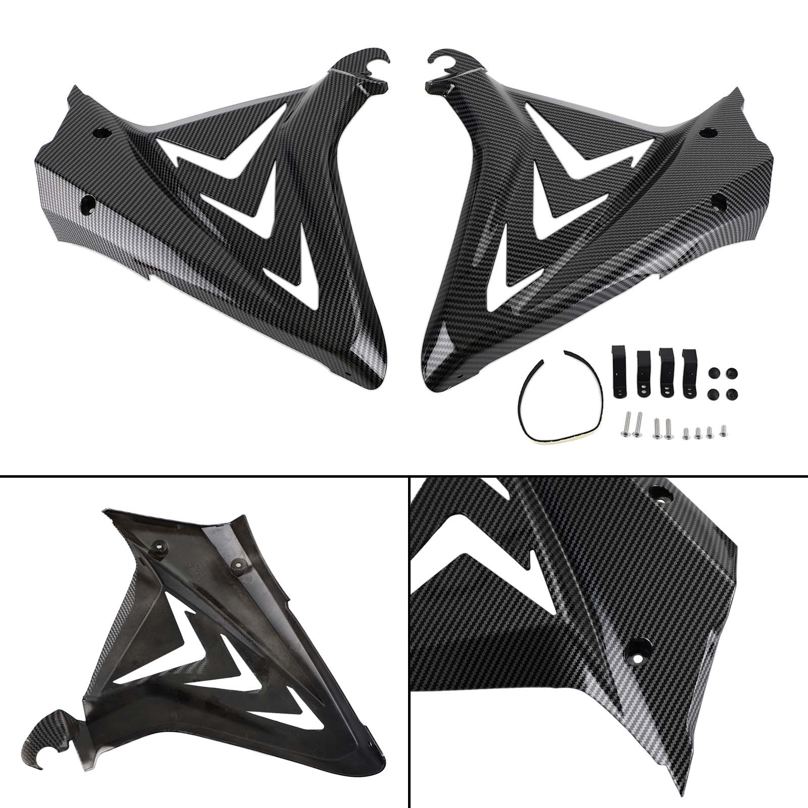 Pannelli di protezione telaio laterale Carene per Honda CBR650R 2019-2021 Generico