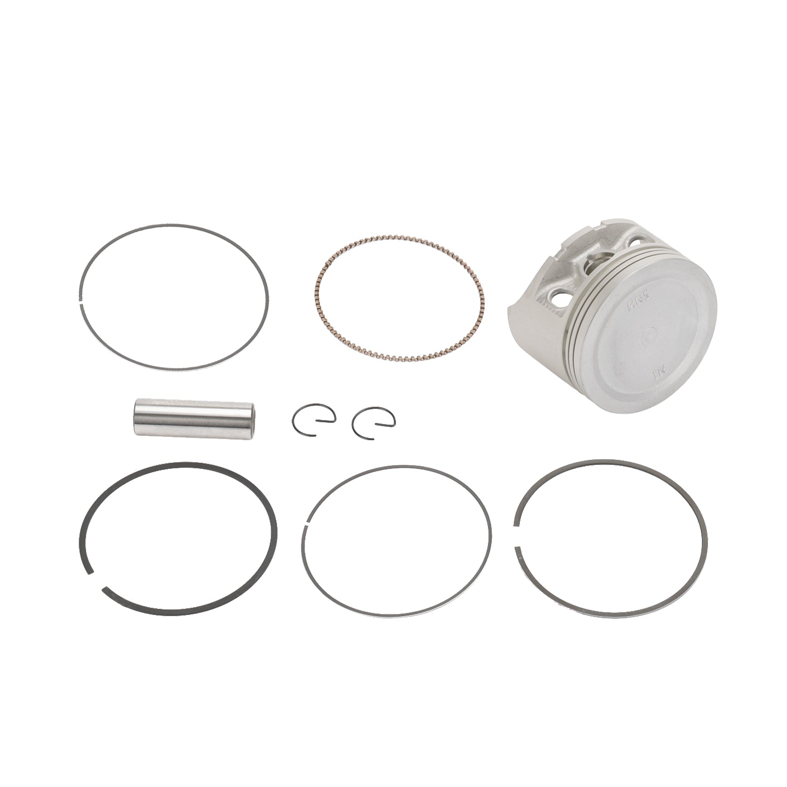 Kit de piston de moteur Honda Rancher Trx350Fe Te 2000-2006, alésage standard 78,5 mm