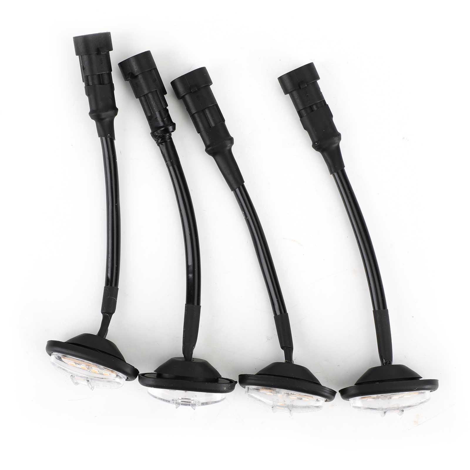 4 pezzi LED di luce del tasto per ruote bapmic è adatto per Ford F-150 Raptor 2017-2019 Generico