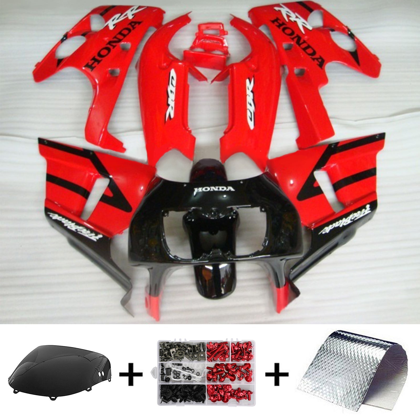 Kit de carenado Amotopart 1990-1999 Honda CBR400RR NC29