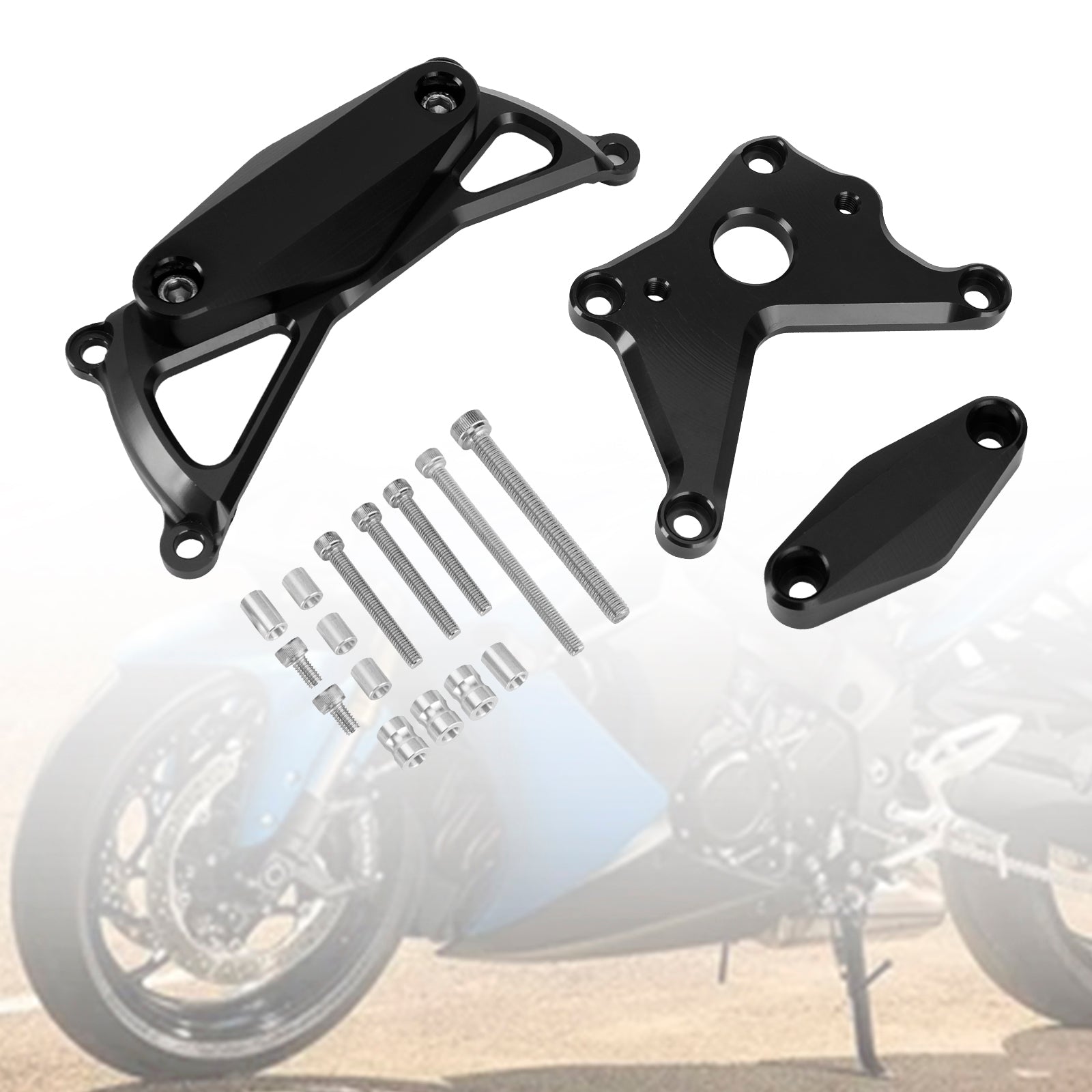 Suzuki Gsx-S1000/Gt Katana Titanium Stator Engine Cover Slider Protector Plástico