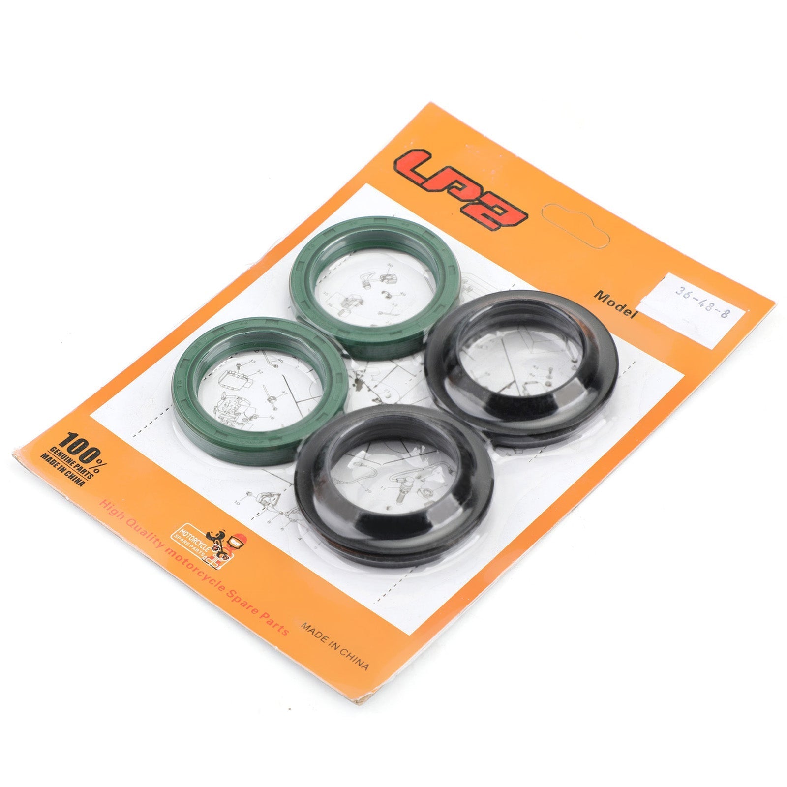 Kit guarnizioni forcella anteriore polvere olio per Yamaha DT80 XJ 600 650 750 XS 750 850 XV YZ generico