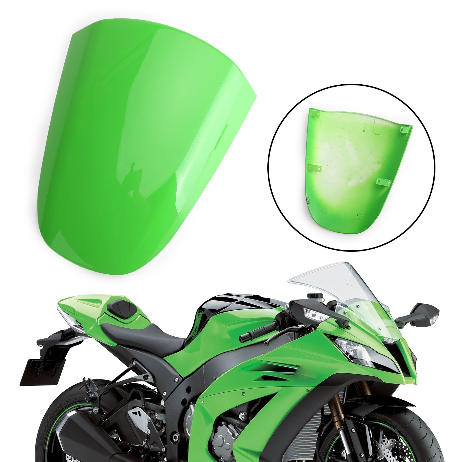 Capot de carénage de siège arrière ABS pour Kawasaki Ninja ZX12R 2000-2008