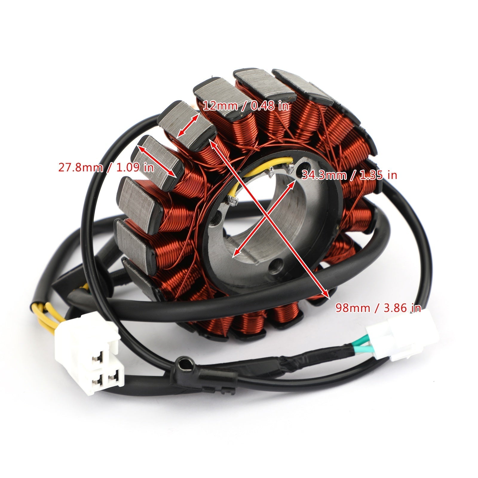 Générateur de stator pour Kawasaki BR250 Z250SL BX250 Ninja 250SL 2014-17 21003-0141 générique