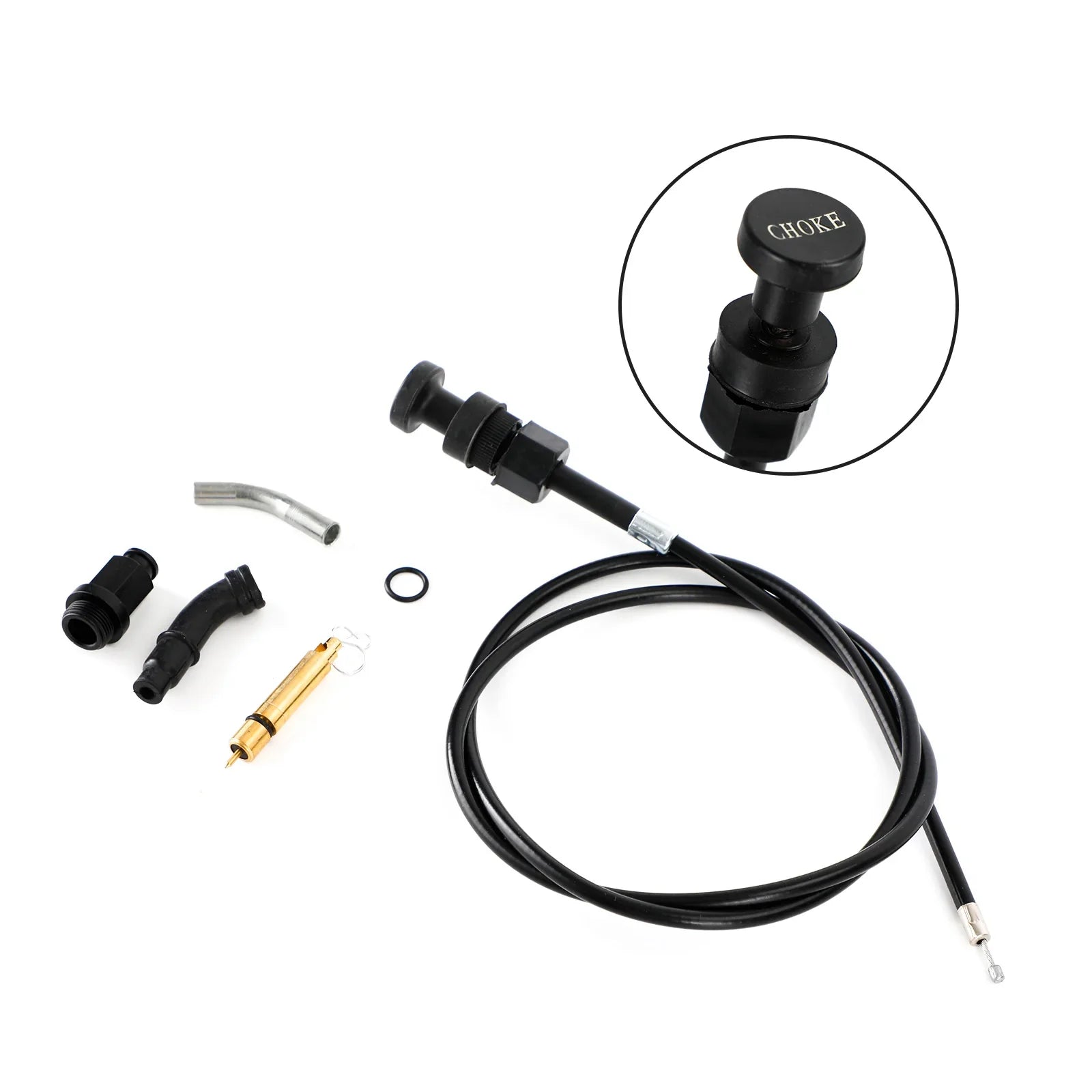 Kit de pistón de Cable de estrangulador de carburador para Honda Rancher TRX350 FM TM TE 00-06 genérico