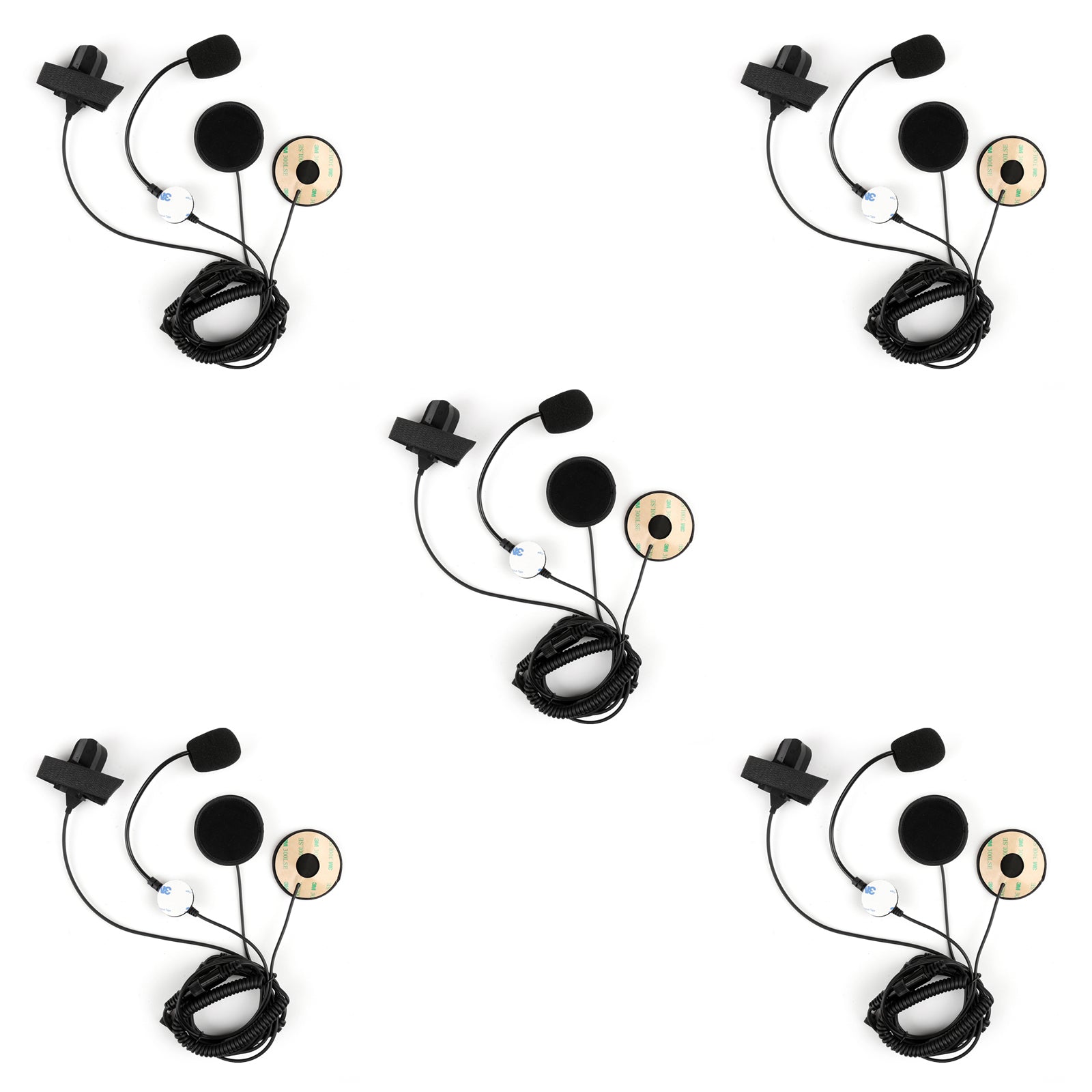 2,5 mm PTT 2,5 mm kuulokkeen moottoripyöräkypärä radio Motorola FR50 T270: lle