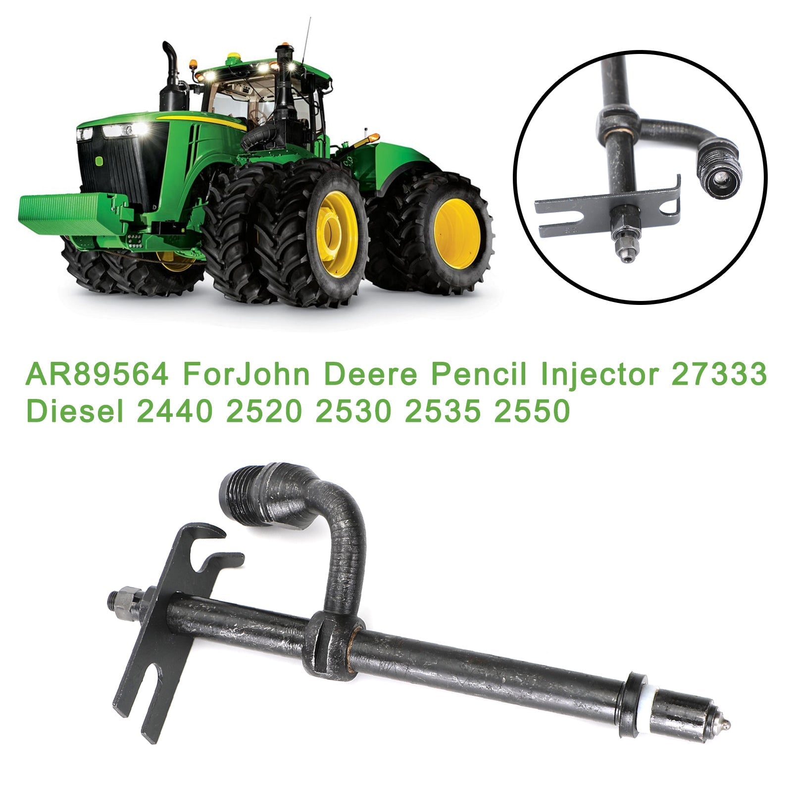 AR89564 pour John Deere crayon injecteurs tracteur 27333 1520 1530 2020 2030