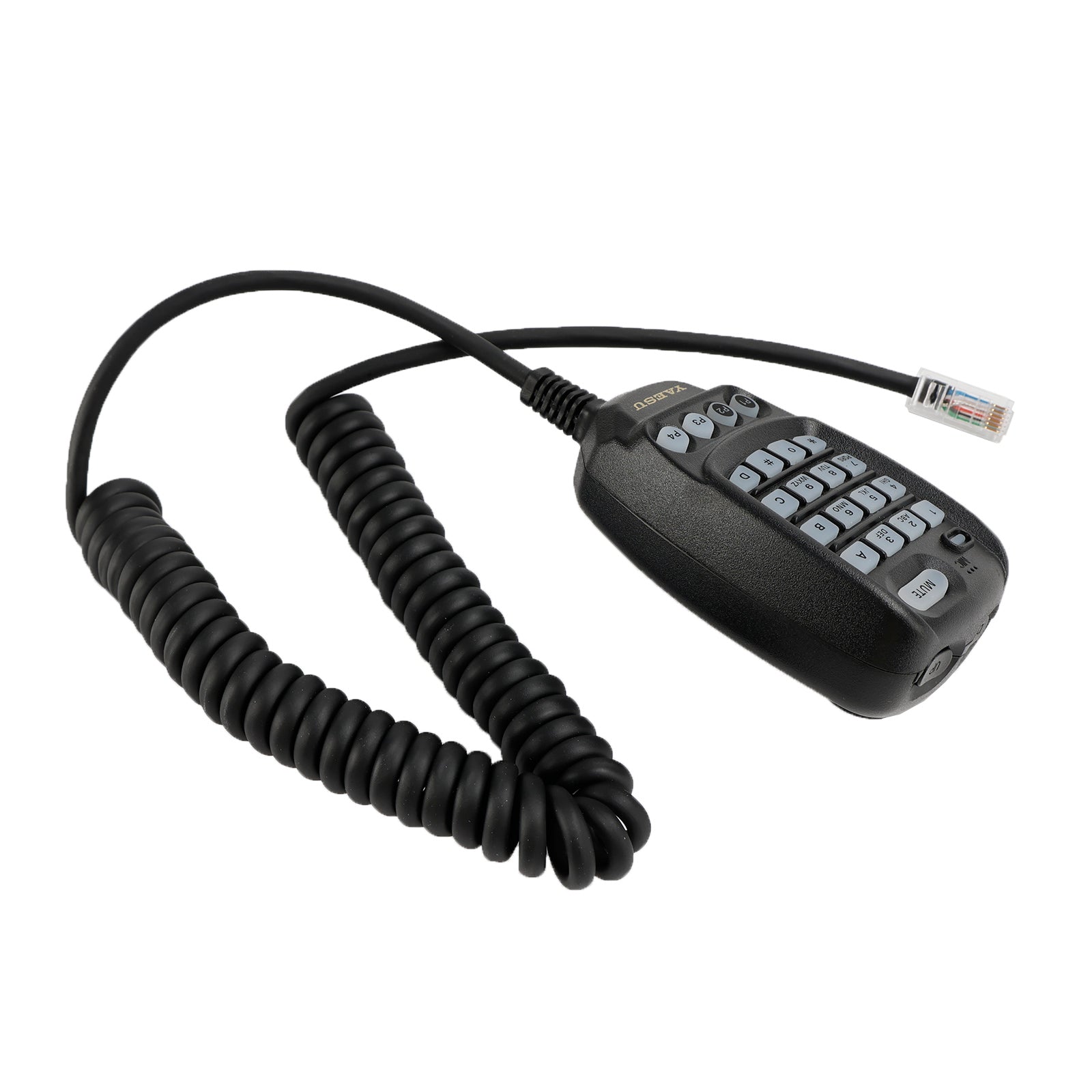 Microfono per auto adatto per YAESU SSM-85D Walkie Talkie Radio Megafono Maniglia