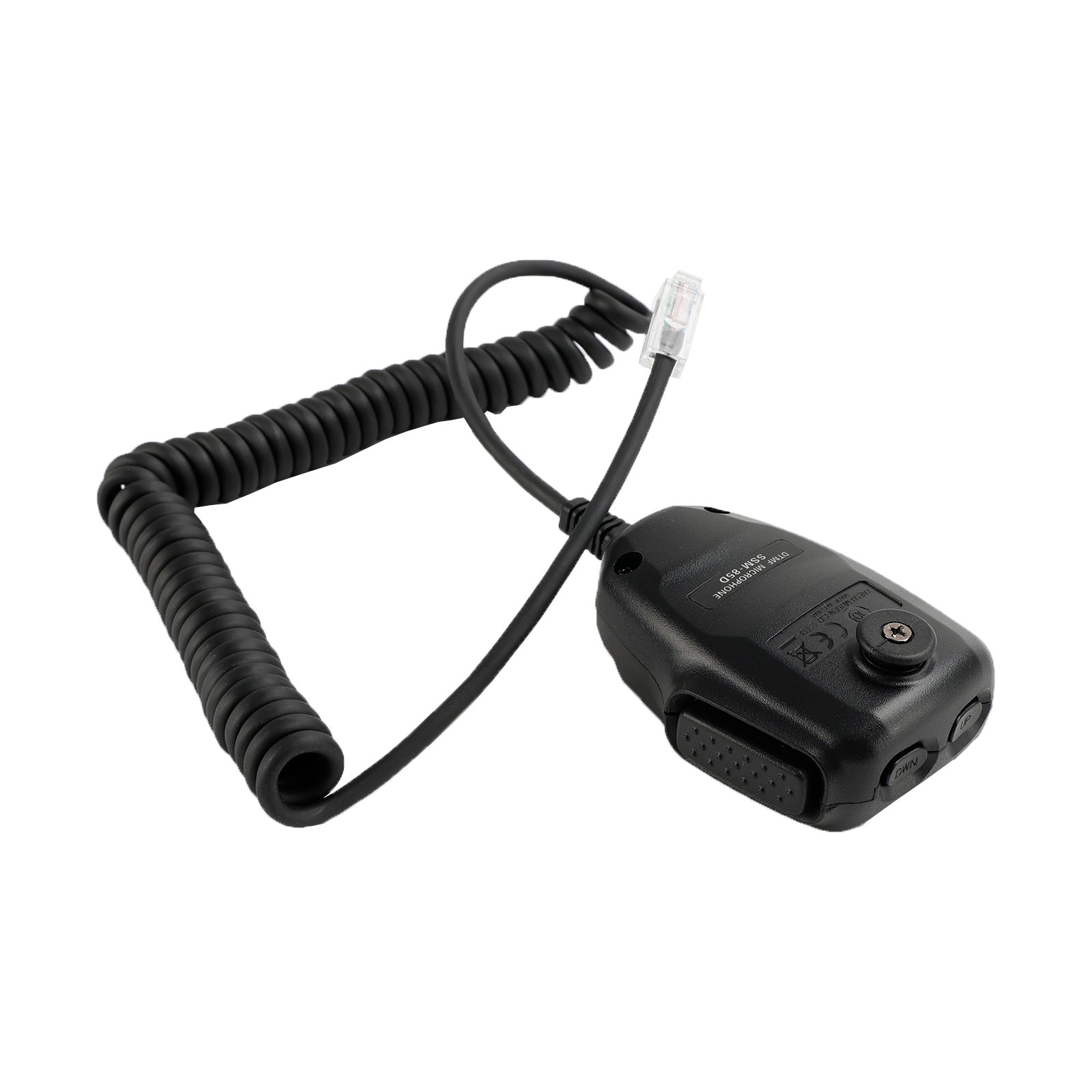 Micrófono de coche adecuado para YAESU SSM-85D Walkie Talkie Radio megáfono mango