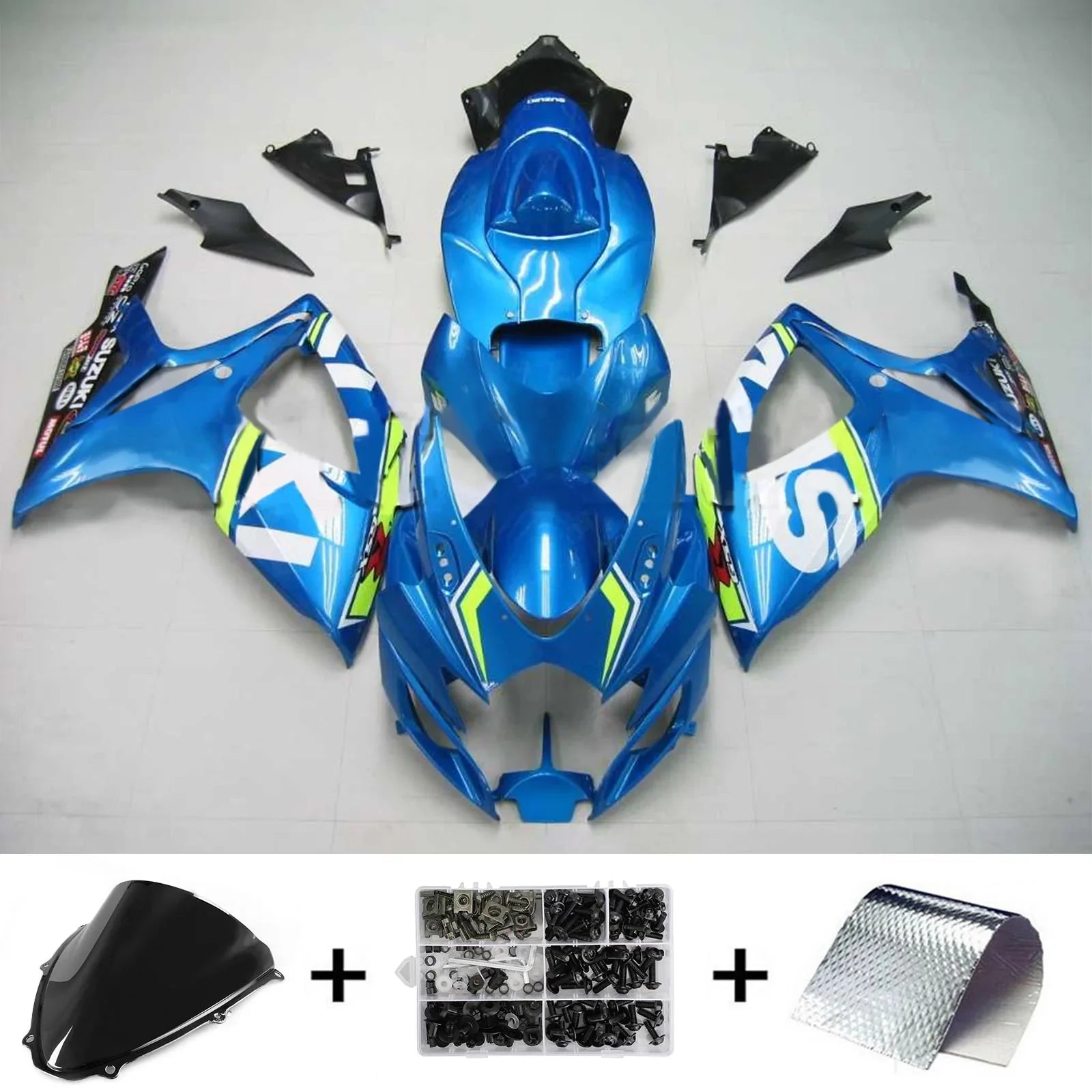 Kit de carénage Amotopart Suzuki GSXR 600/750 2006-2007