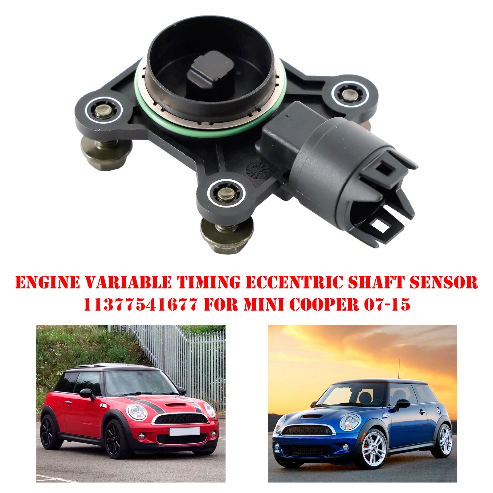 Mini Cooper R57 2007-2015 L4 1.6L Motore a benzina con fasatura variabile Sensore albero eccentrico 11377541677