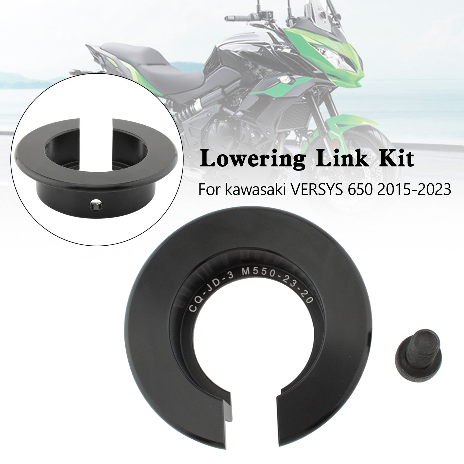 Kit de lien d&#39;abaissement réglable pour kawasaki VERSYS 650 2015-2023