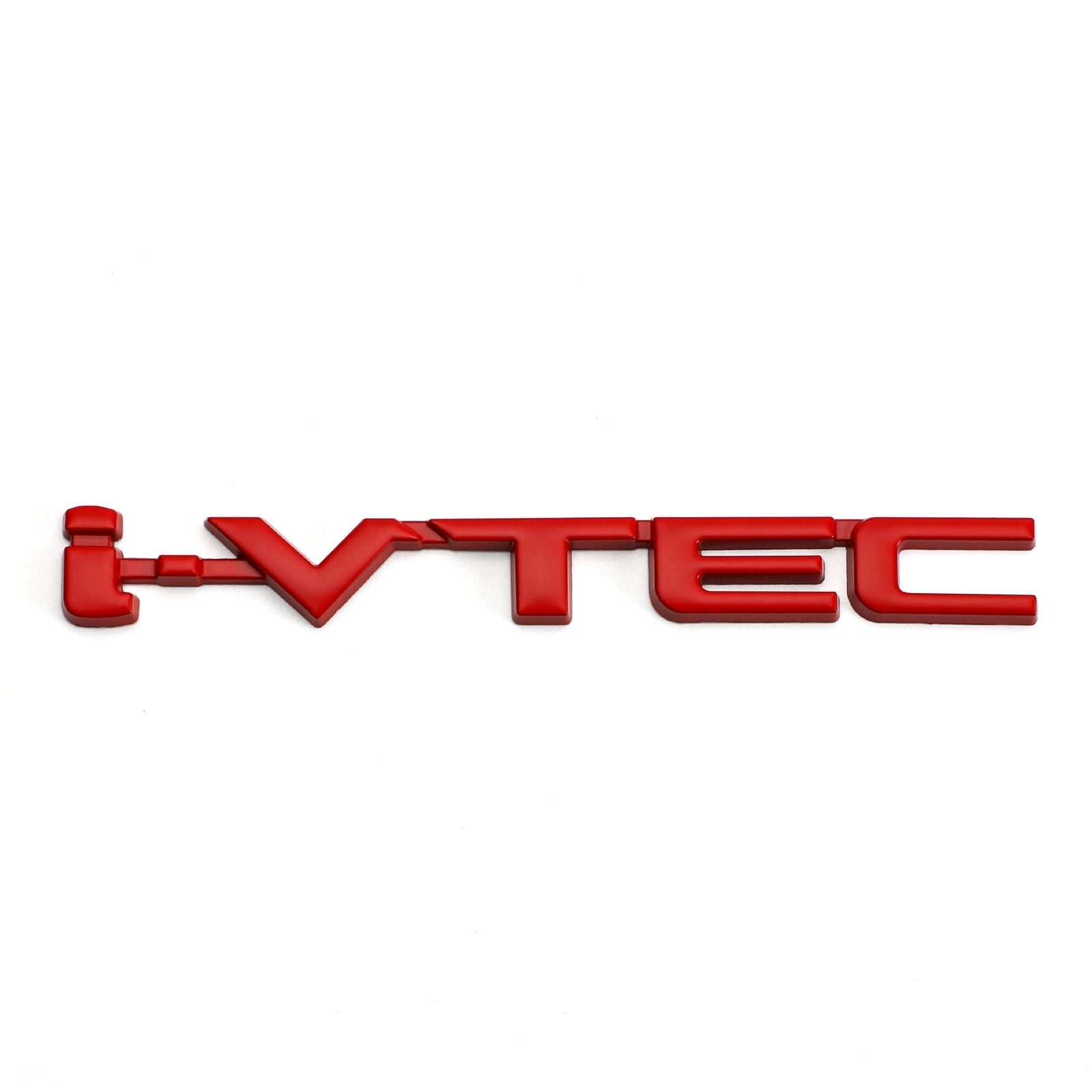 3D Métal i-VTEC Voiture Tronc Arrière Turbo Fender Emblème Badge Stickers Autocollants Argent Générique