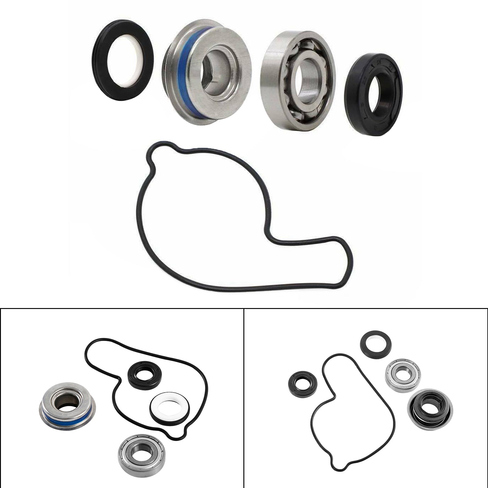 Kit de reparación de sello de bomba de agua para Honda Atv Trx450R Trx450Er Trx 450Er 2004-2013 Genérico