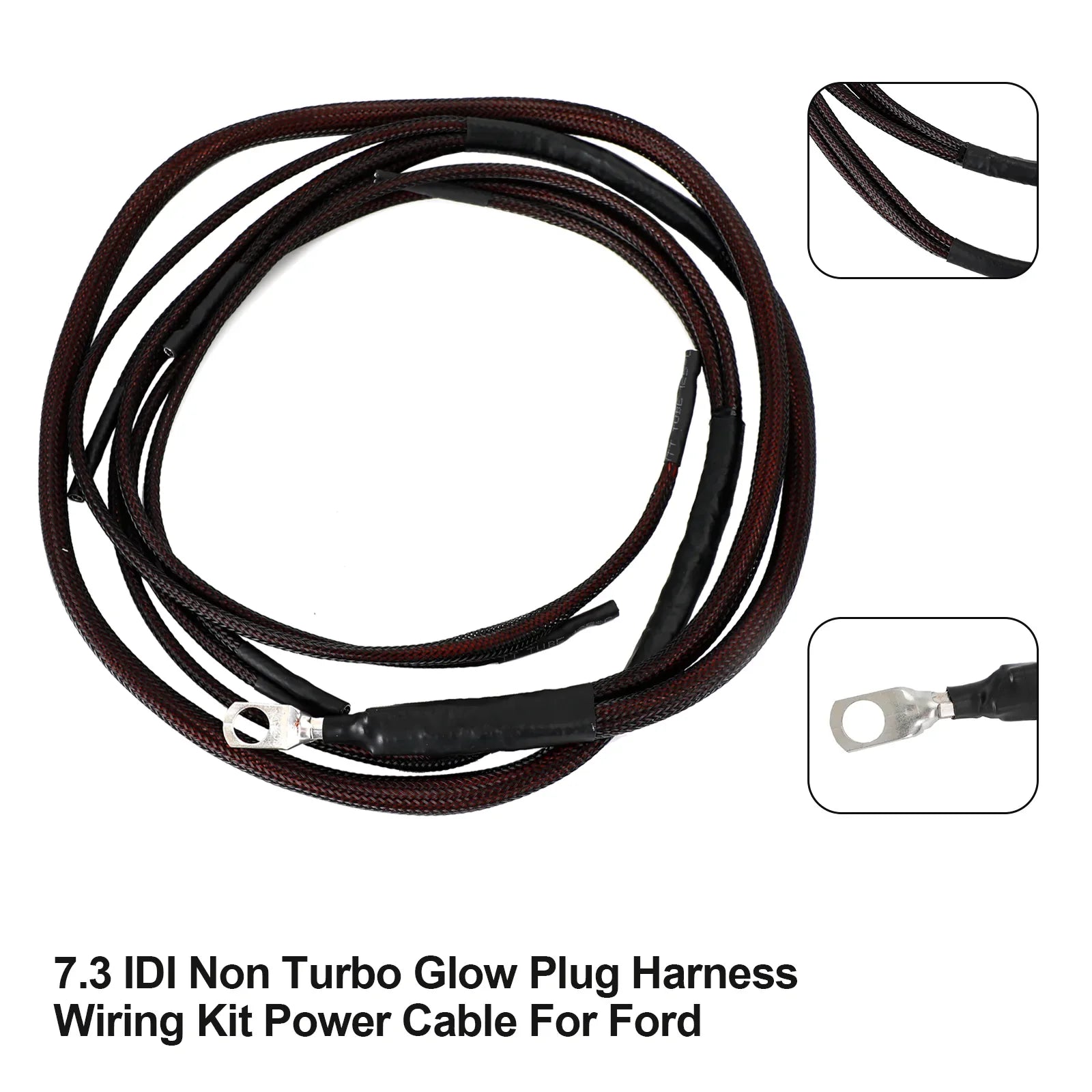 7.3 Câble d'alimentation de kit de câblage de faisceau de bougie de préchauffage non turbo IDI pour Ford