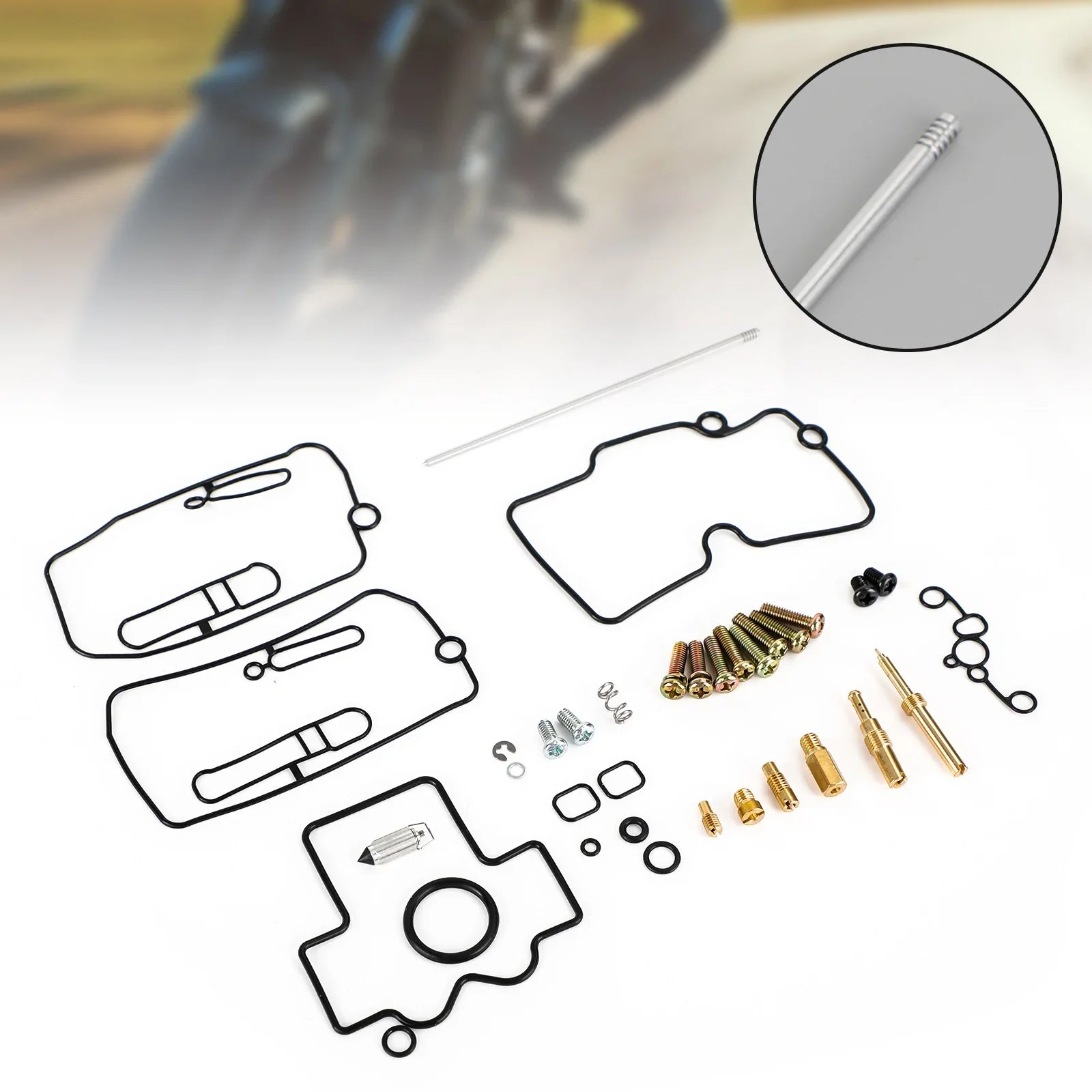 Kit di riparazione ricostruzione carburatore per Yamaha YFZ450 2004-2009 generico