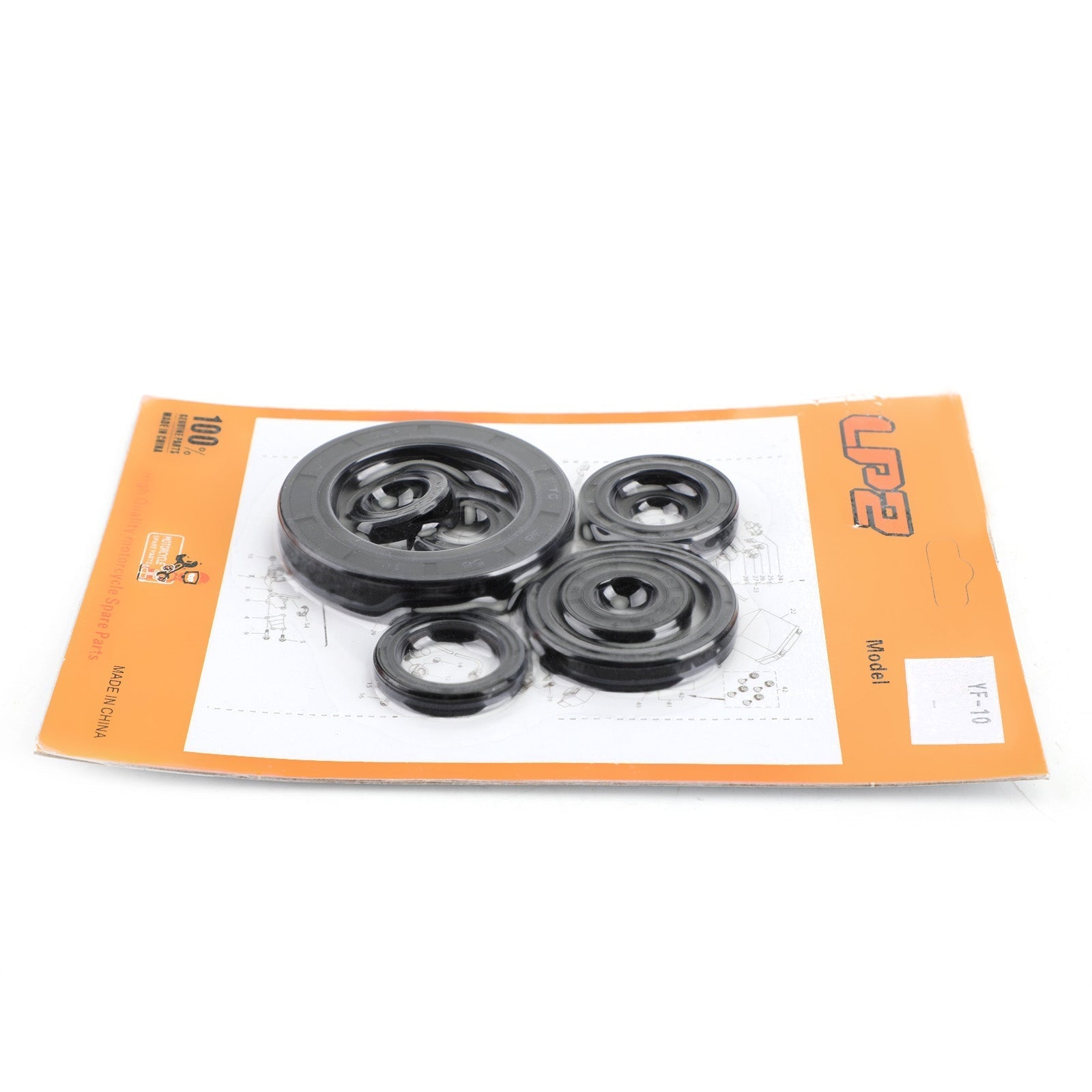 Kit complet de joints d'huile moteur - 8 pièces pour Honda CR250R 88-91 CR500R 89-01 CR-250R générique