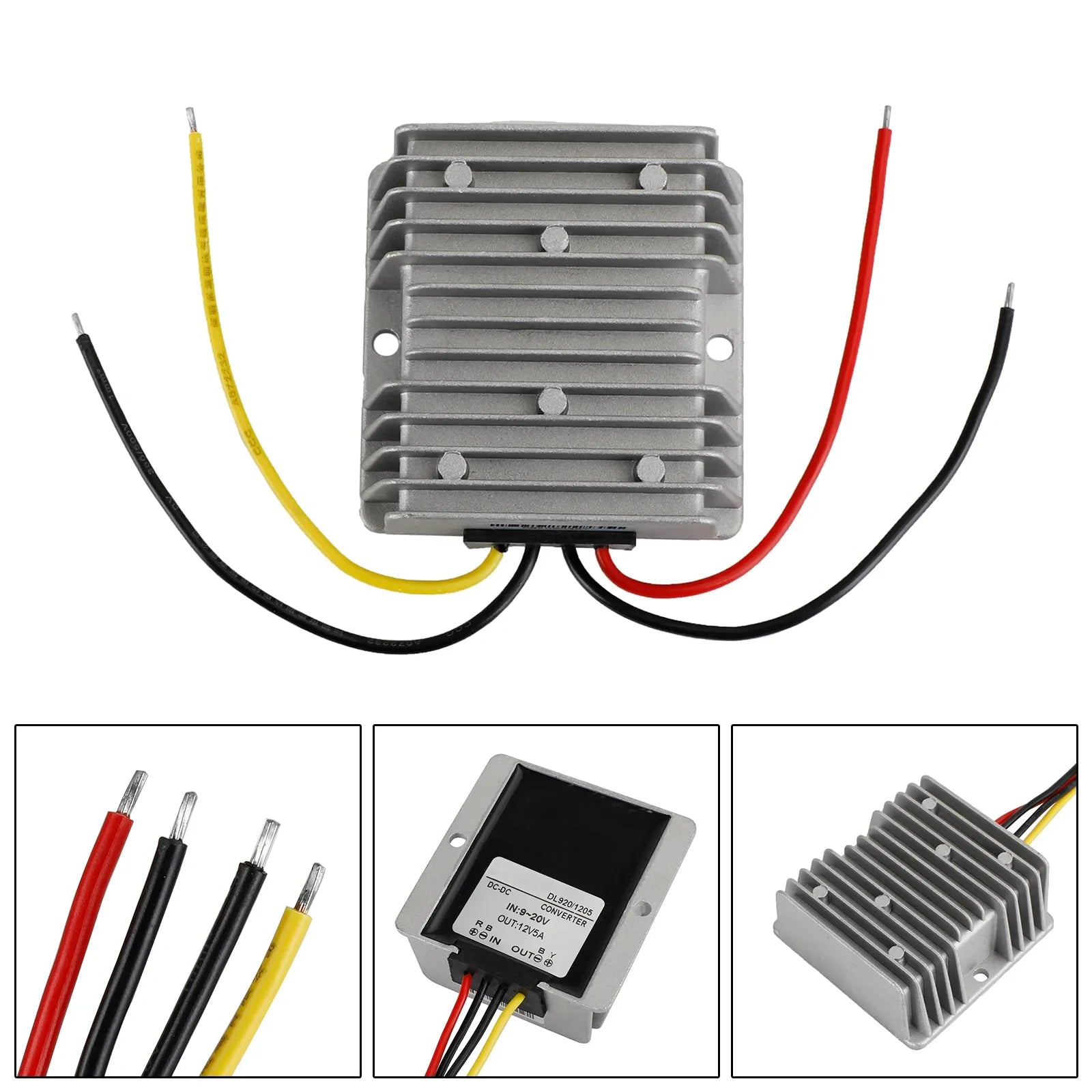 Convertitore DC 9V-20V a DC 12V 5A Regolatore di tensione del modulo di alimentazione step-down