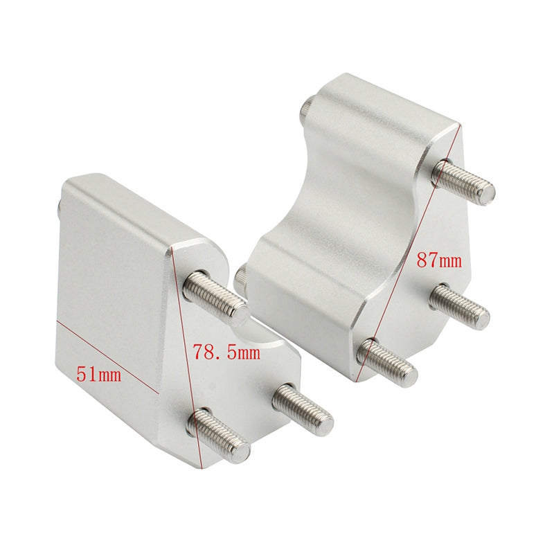 Stuur 2" Up Bar Risers Geschikt voor Kawasaki Concours 14 1400GTR ABS 2008-2021 Generiek