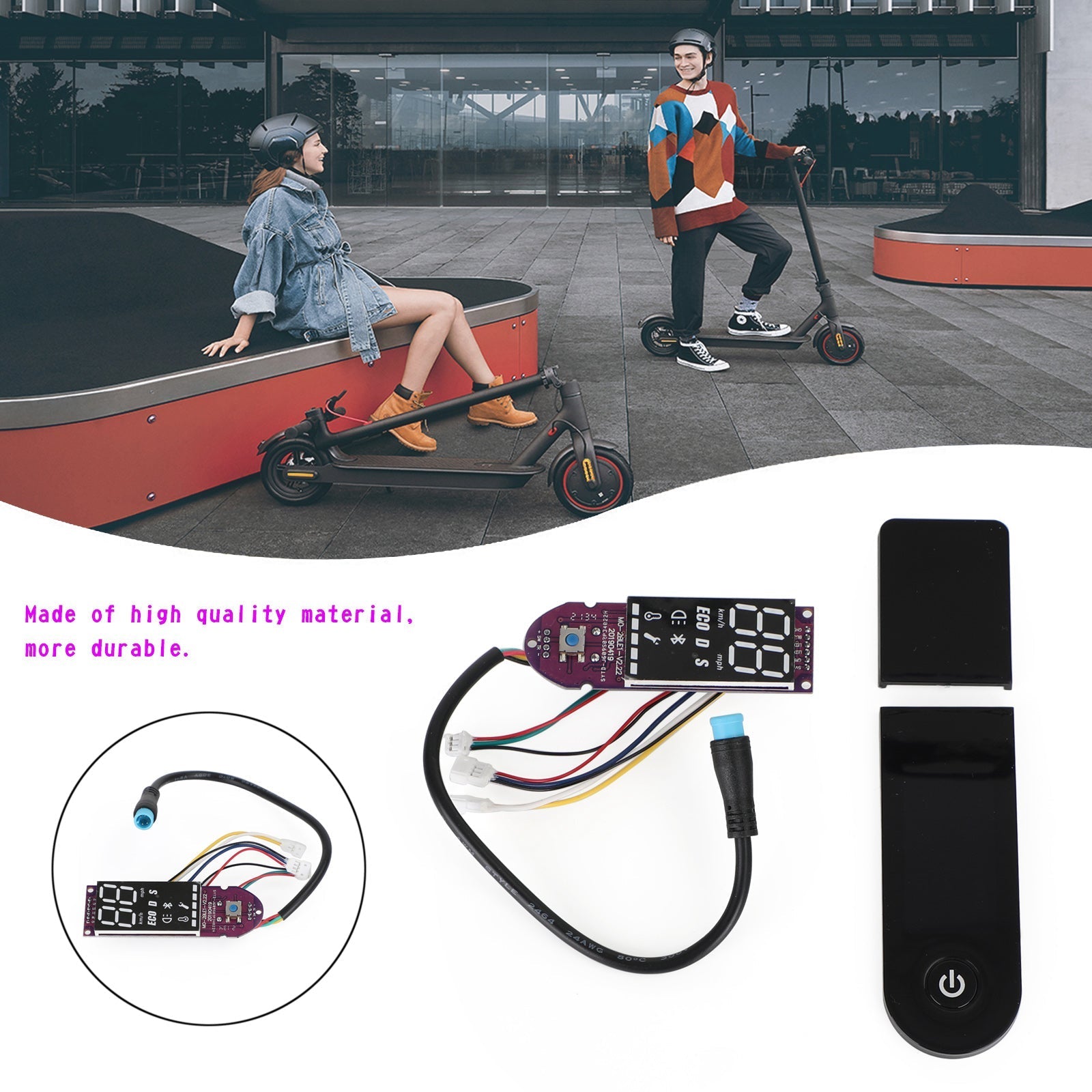 Pieza de repuesto de placa de circuito de scooter Bluetooth Dash para Xiaomi M365 PRO