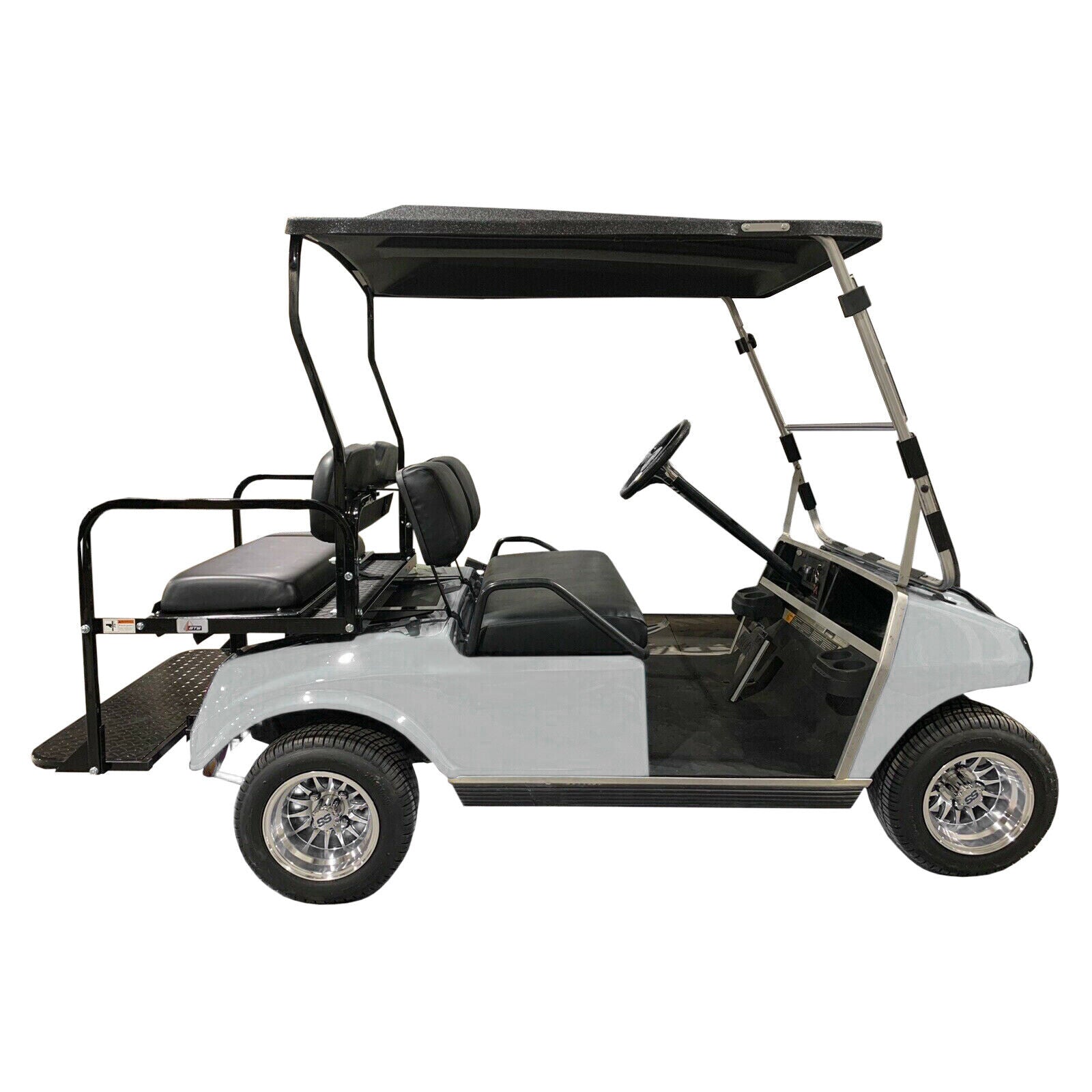 PRE-2000 DS Carrito de golf 82-00 Caqui 3 piezas Funda de asiento delantero PU Club Cojín de asiento de coche