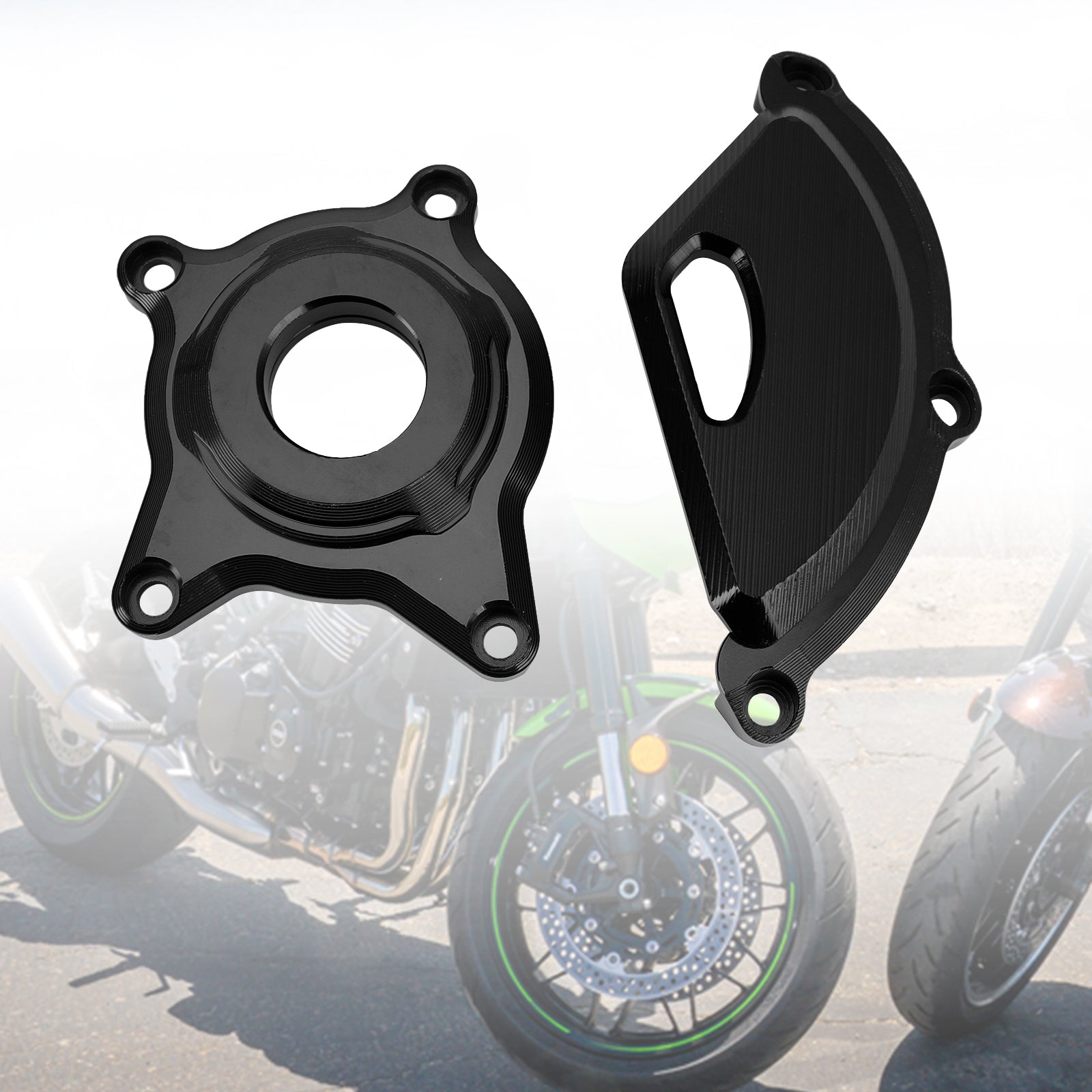 2017-2023 Kawasaki Z900 Z900RS CAFE Stator moteur couvercle curseur protecteur plastique titane