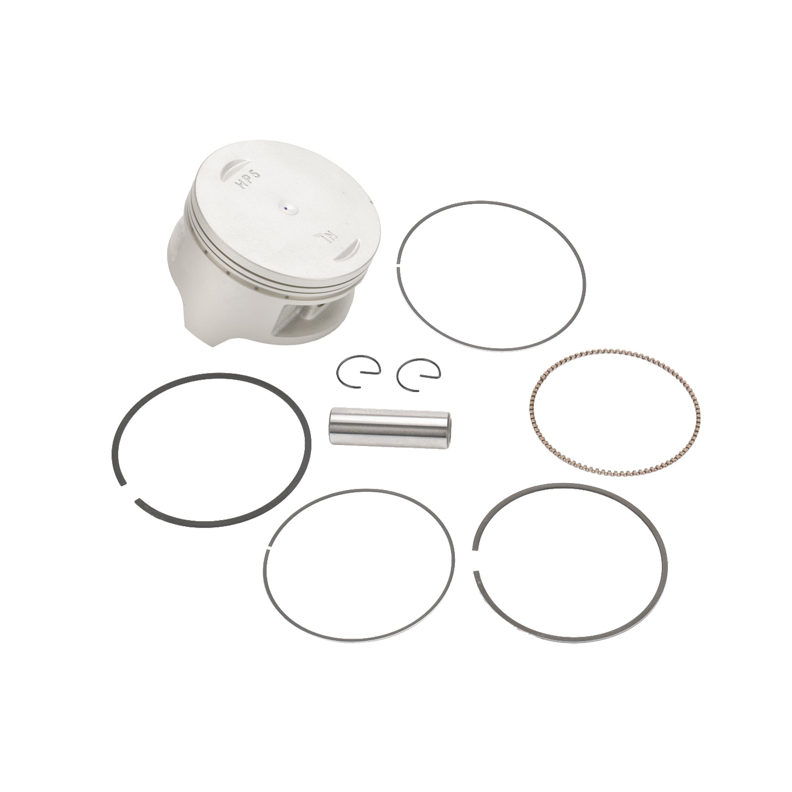 Kit de reconstrucción de segmentos de pistón Honda Rancher Trx420 2007-2018, diámetro estándar 86,5 mm