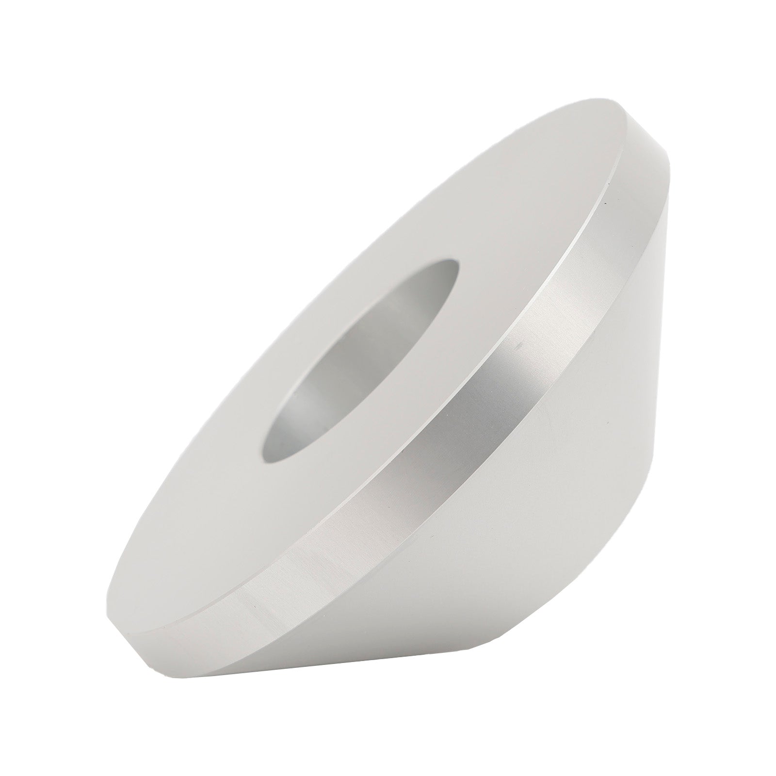 Cône Équilibreuse Roue - DILWE - Aluminium - Argenté - Compatible Camions Et Voitures - Facile à