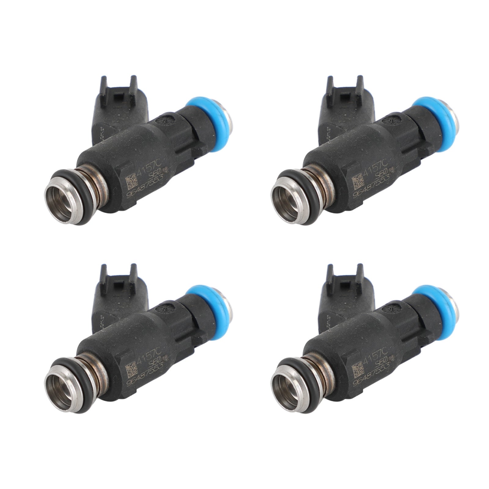 Lot de 4 injecteurs de carburant 96487553 pour Chevrolet Aveo Aveo5 06-08 Pontiac Wave Wave5 générique