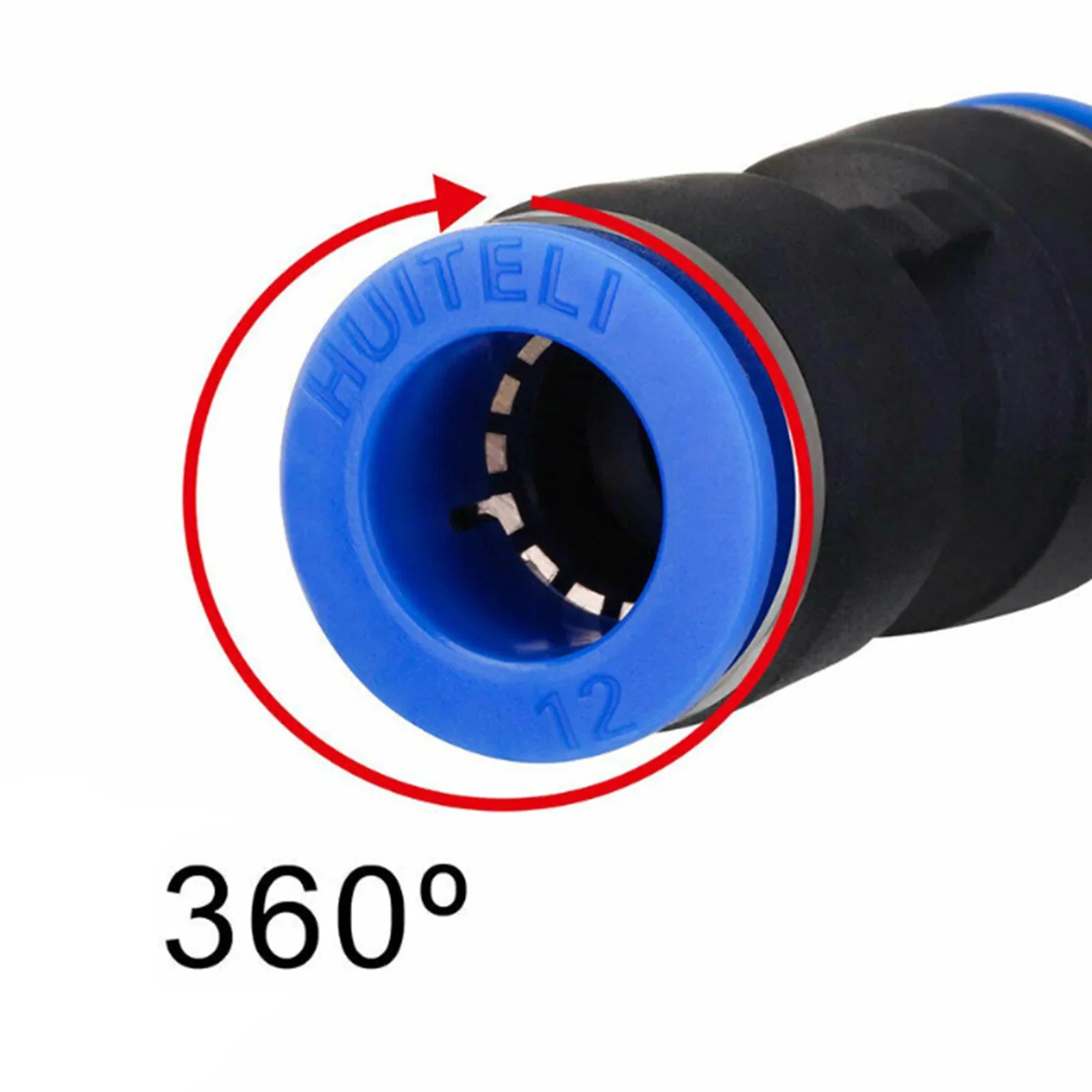 Quick 35pcs connettori a pressione dritti 4/6/8/10/12/14/16mm pneumatica linea aria