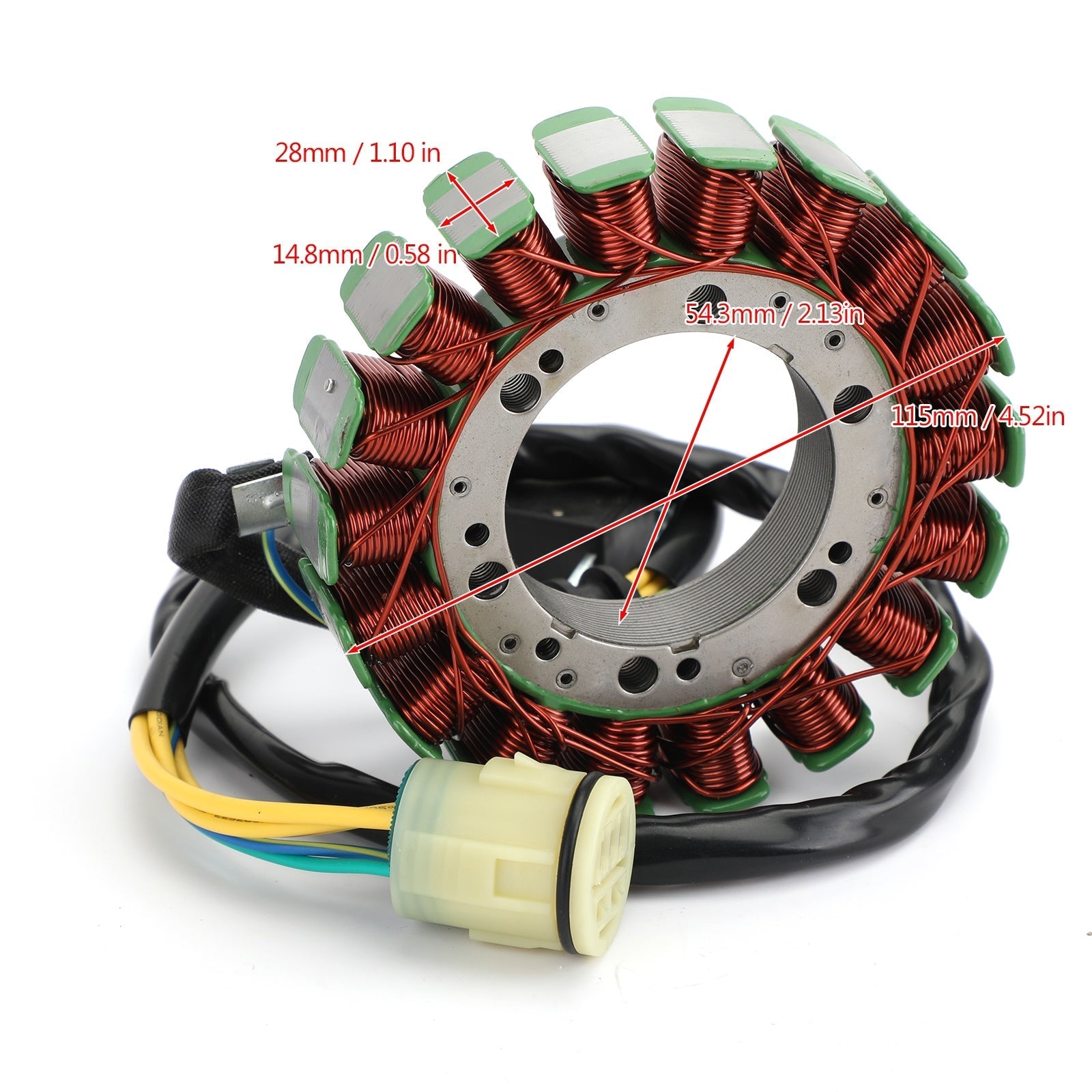 Alternateur Magnéto Stator pour Honda TRX 400 FW 4x4 Foreman 400 ATV 1995-2003 Générique