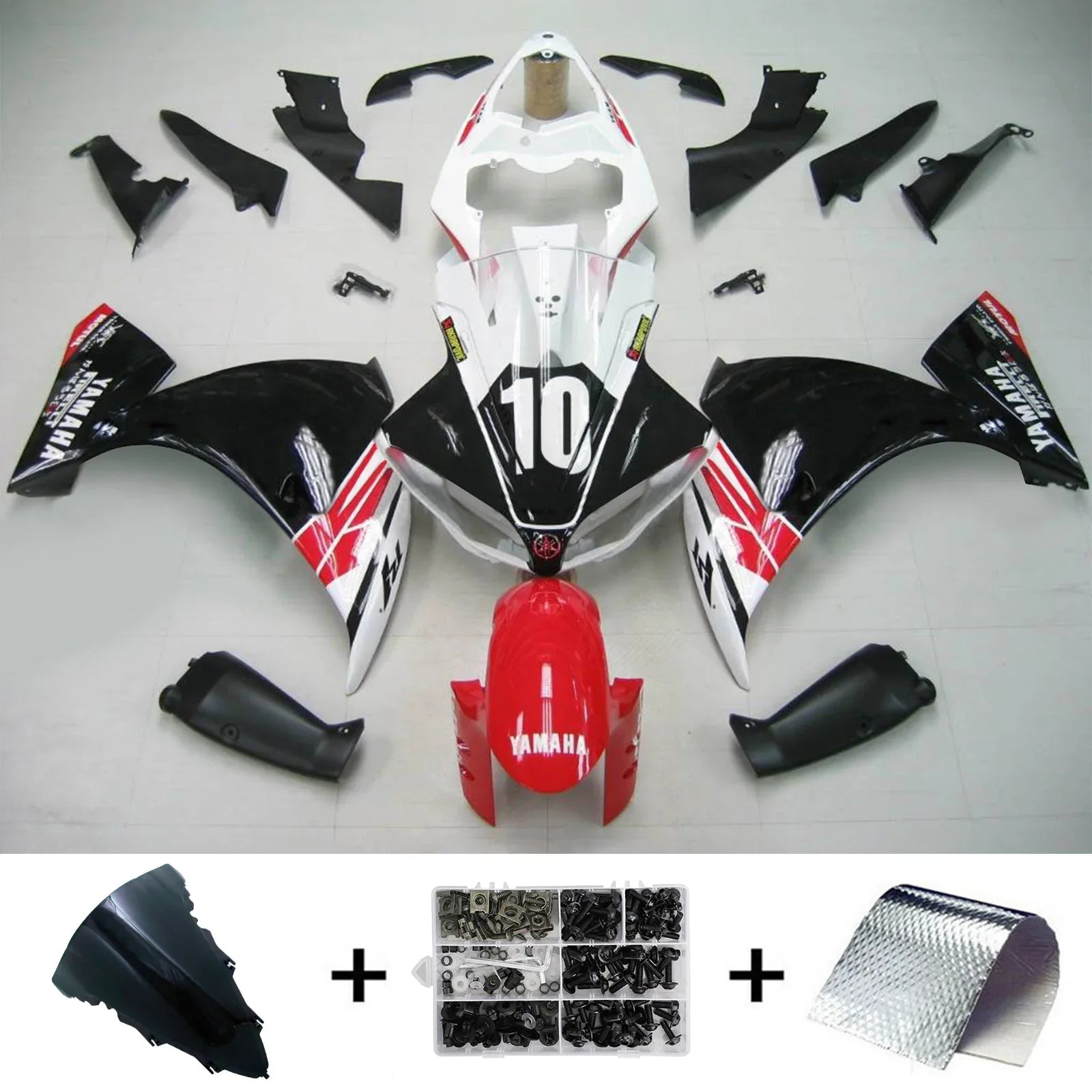 Kit de carénage Amotopart pour Yamaha YZF 1000 R1 2012-2014 générique