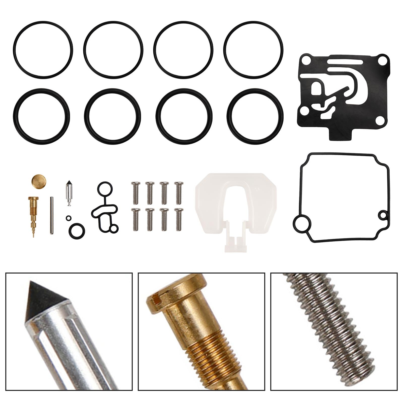 Kit de reconstrucción de carburador para Yamaha F50-T50hp de 4 tiempos 01-04 62Y-W0093-11-00